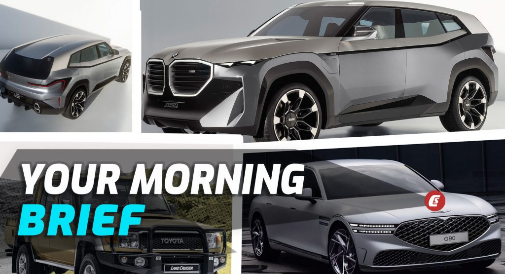  BMW XM Concept, 2022 Genesis G90, And Special 70-Series Land Cruiser For SA: Your Morning Brief