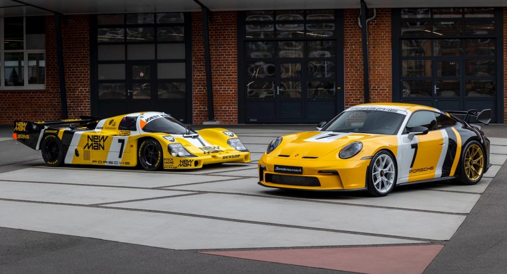  Le Mans Winner Buys A Porsche 911 GT3 With A Matching Livery To His 956 Racecar