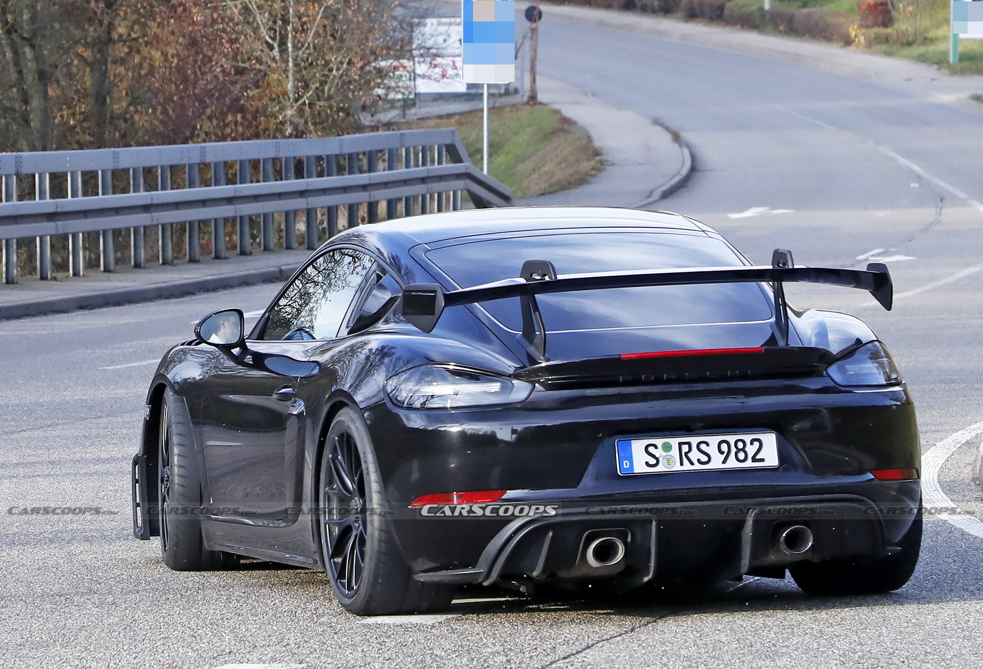 2022 Porsche 718 Cayman GT4 RS Spied Completely Undisguised Ahead Of Imminent Debut