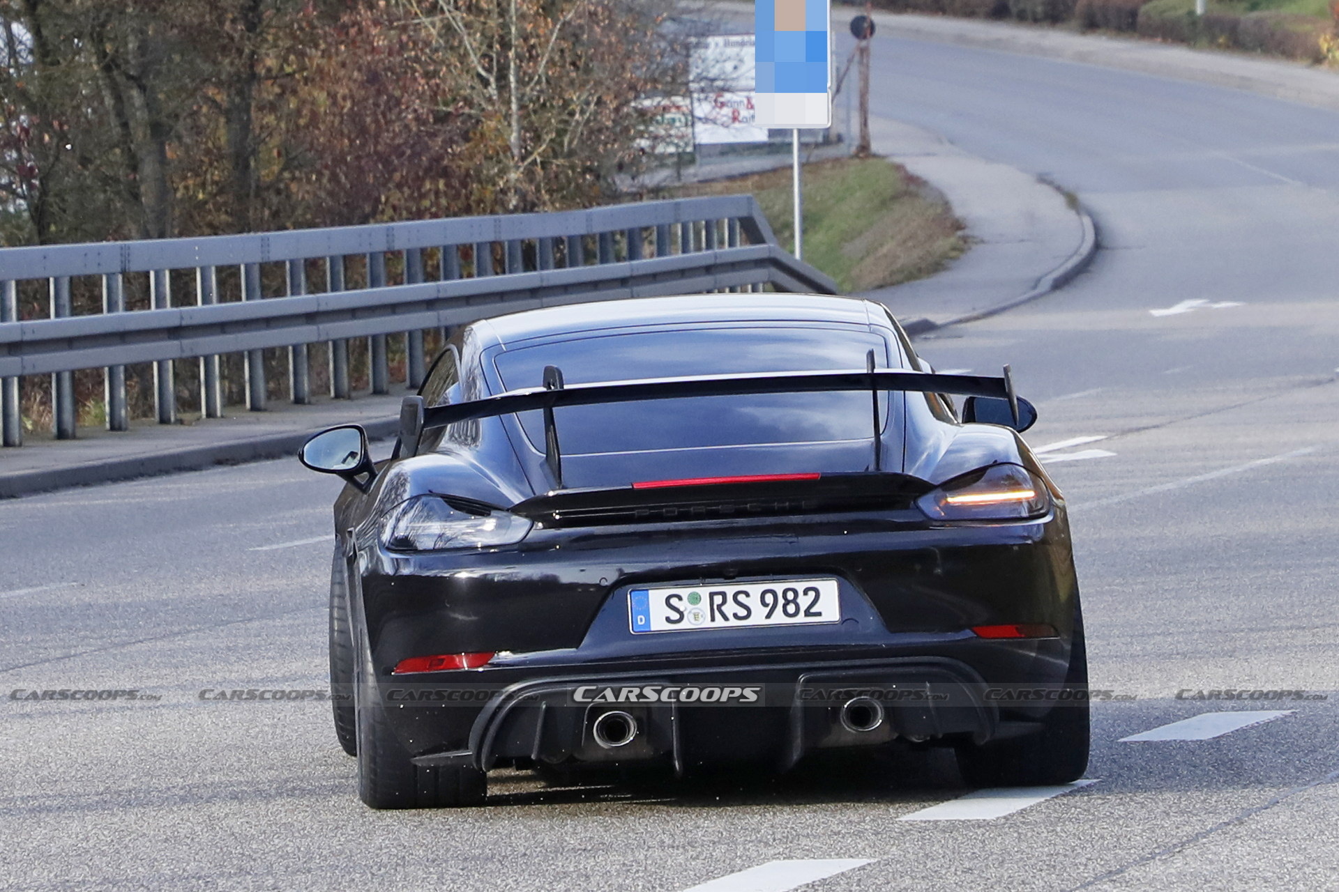 2022 Porsche 718 Cayman GT4 RS Spied Completely Undisguised Ahead Of Imminent Debut