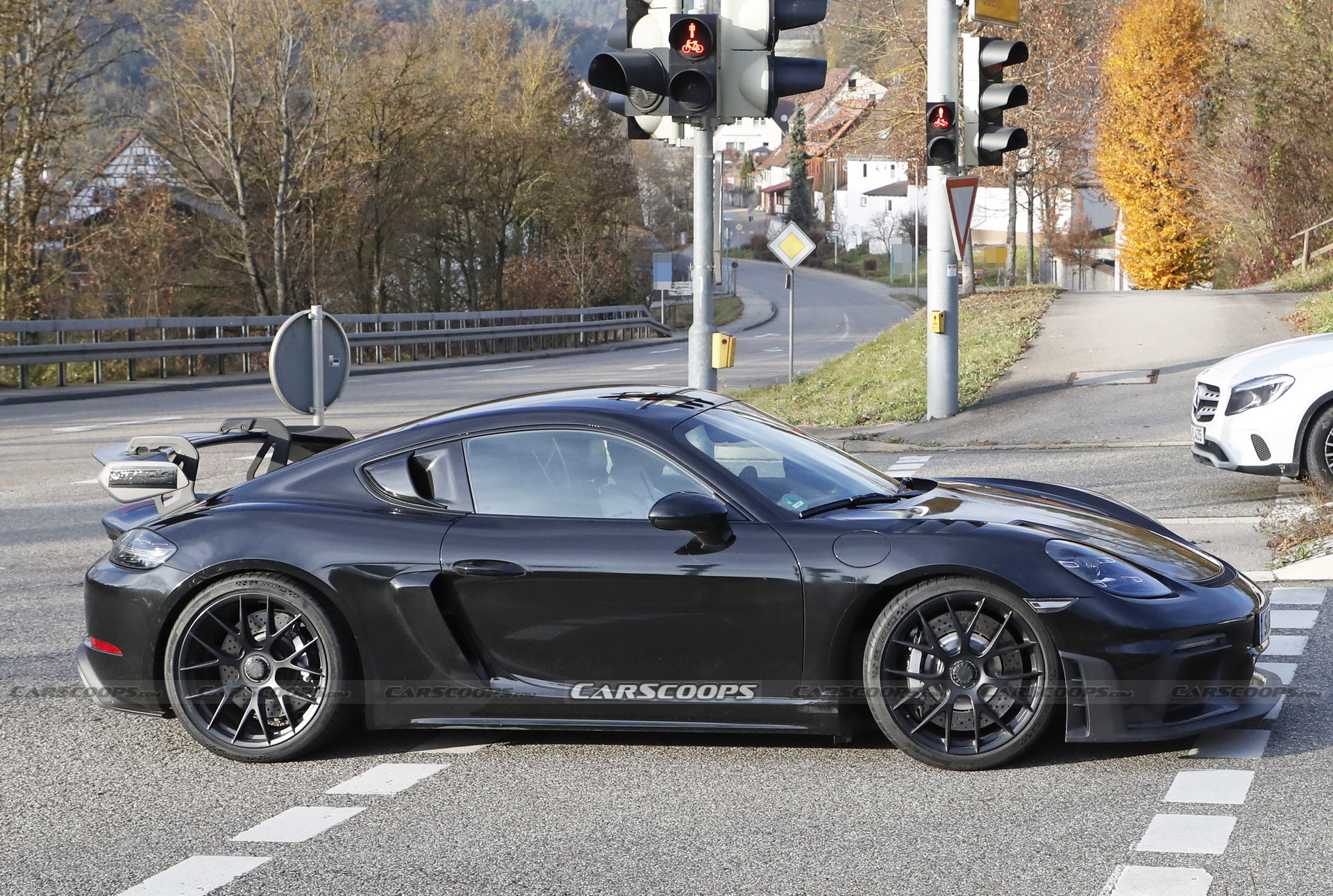 2022 Porsche 718 Cayman GT4 RS Spied Completely Undisguised Ahead Of Imminent Debut