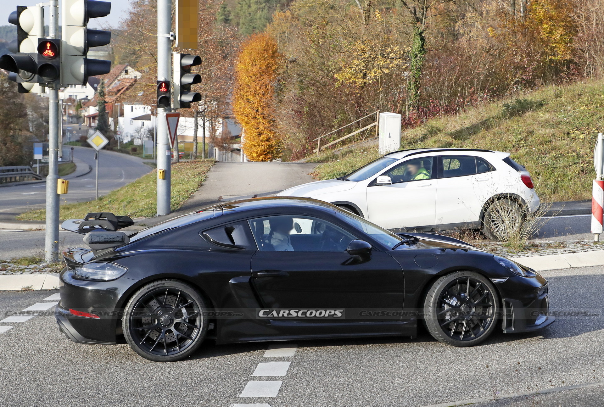 2022 Porsche 718 Cayman GT4 RS Spied Completely Undisguised Ahead Of Imminent Debut