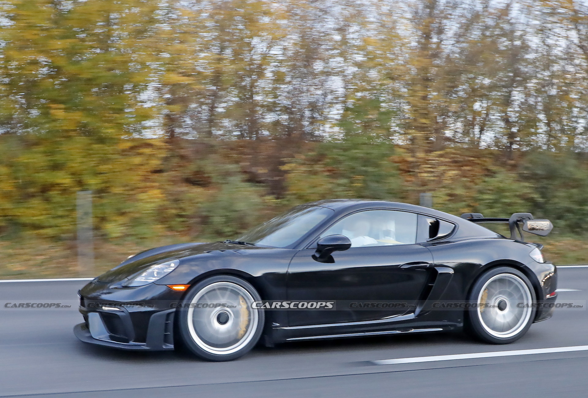 2022 Porsche 718 Cayman GT4 RS Spied Completely Undisguised Ahead Of Imminent Debut