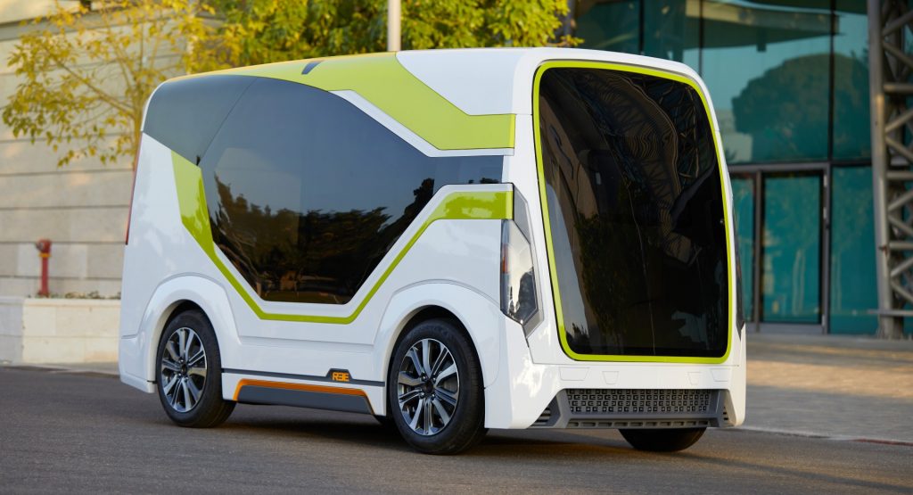 REE Leopard Is An Autonomous Shuttle Concept Designed For Delivery Fleets