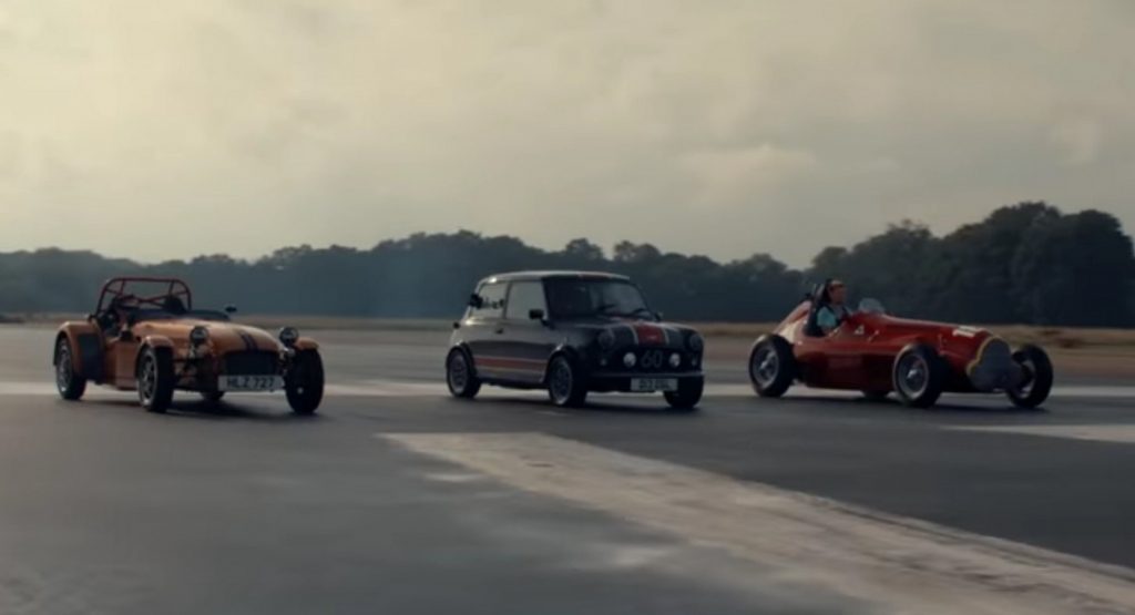  Watch Three Retro Revivals Compete In A Rainy Drag Race