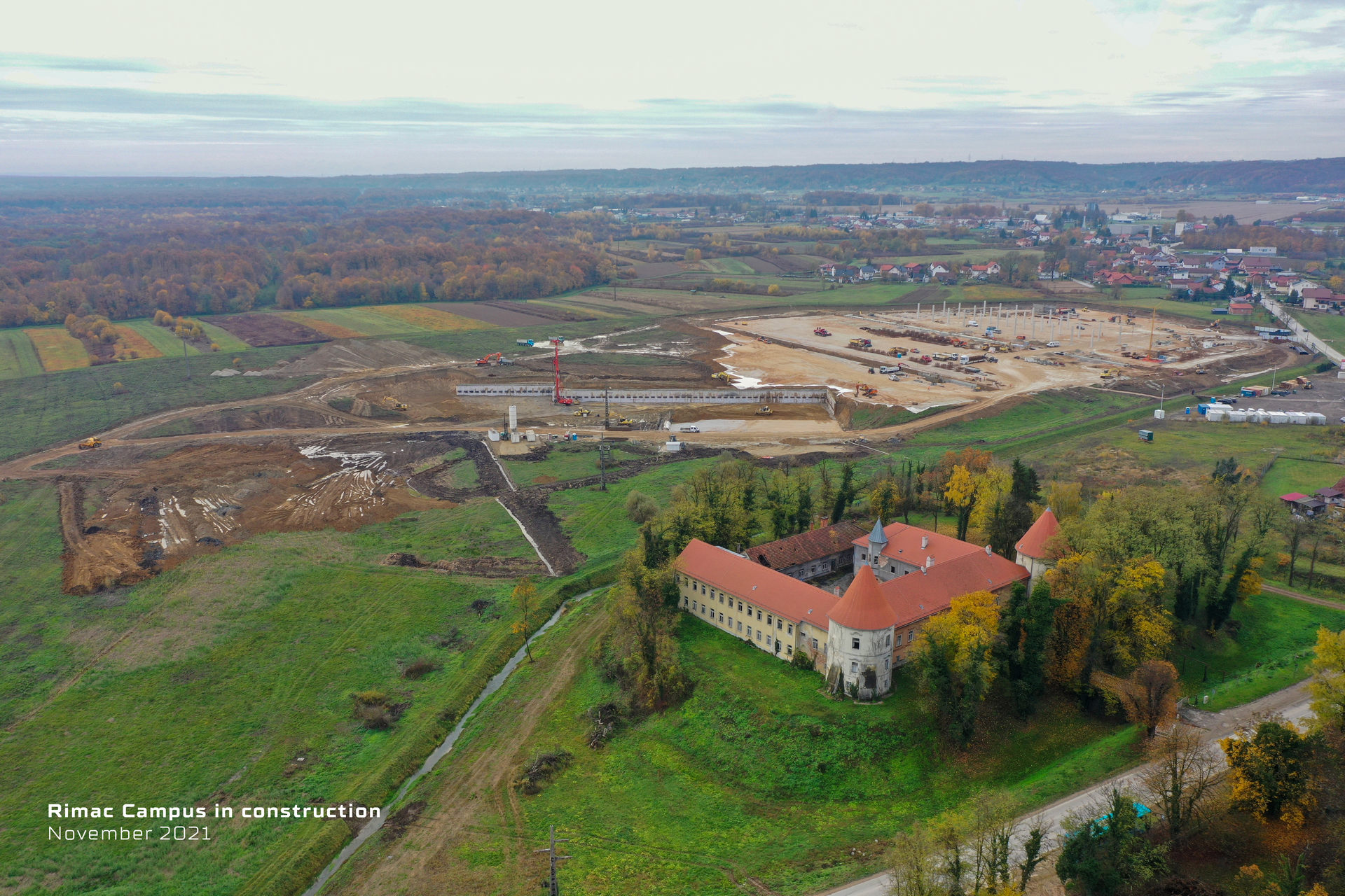 Rimac Starts Construction Of Global HQ Campus Near Zagreb, Croatia