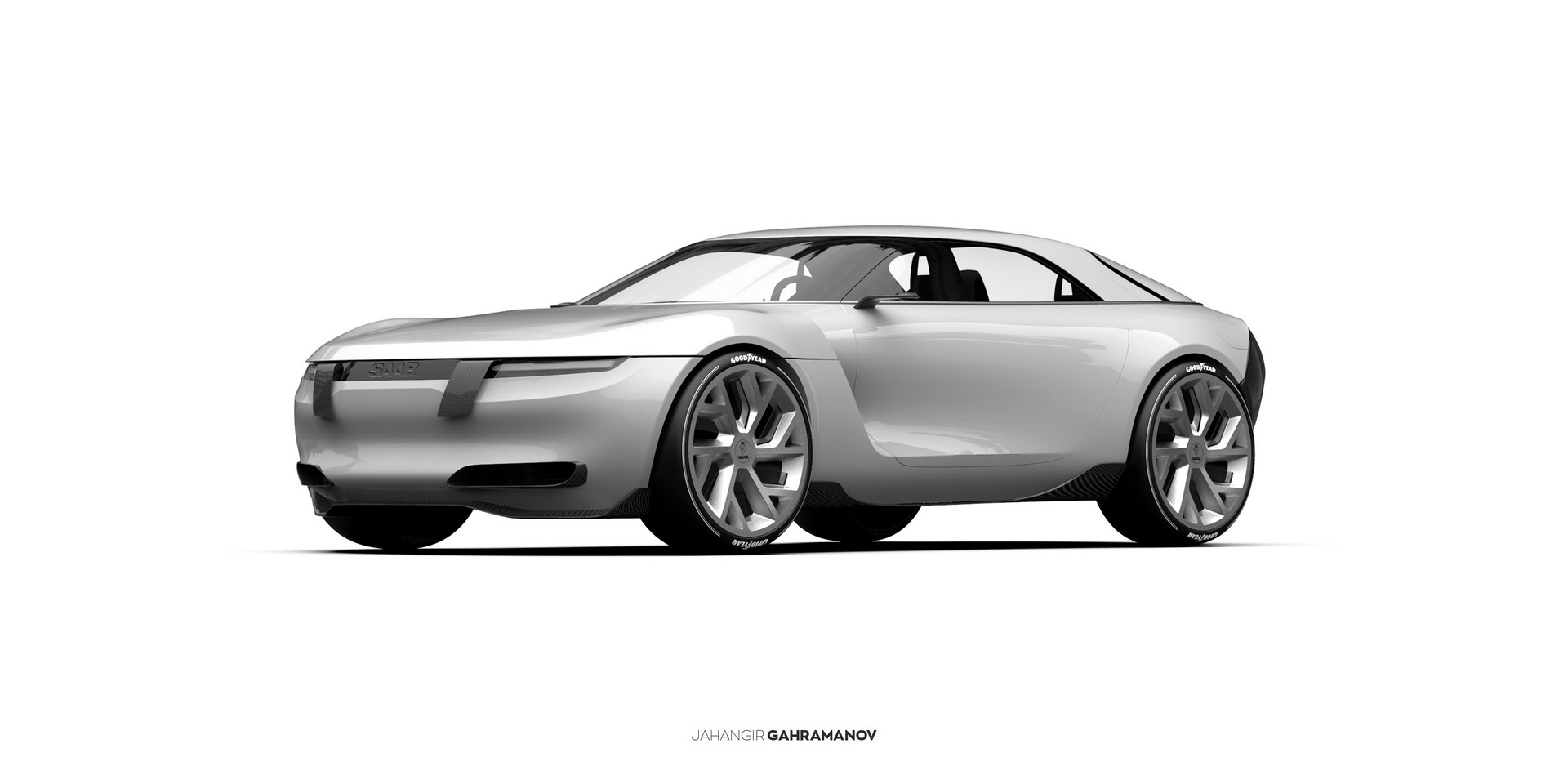 Saab’s Rebirth Envisioned With An Electric Grand Tourer By Independent Designer