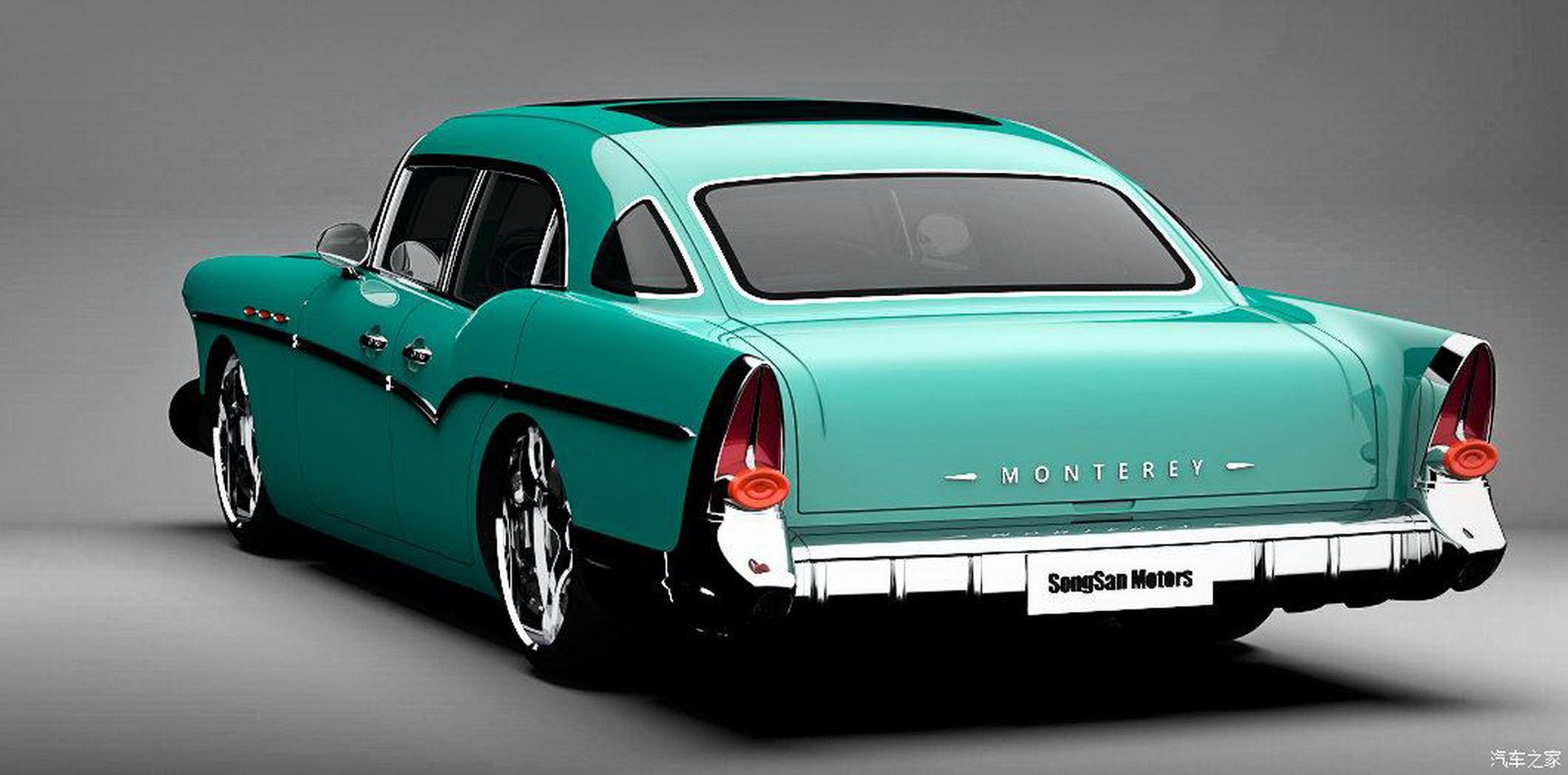 Songsan Motors’ Latest Americana Copy Is The Monterey EV That Apes The ’57 Buick Roadmaster