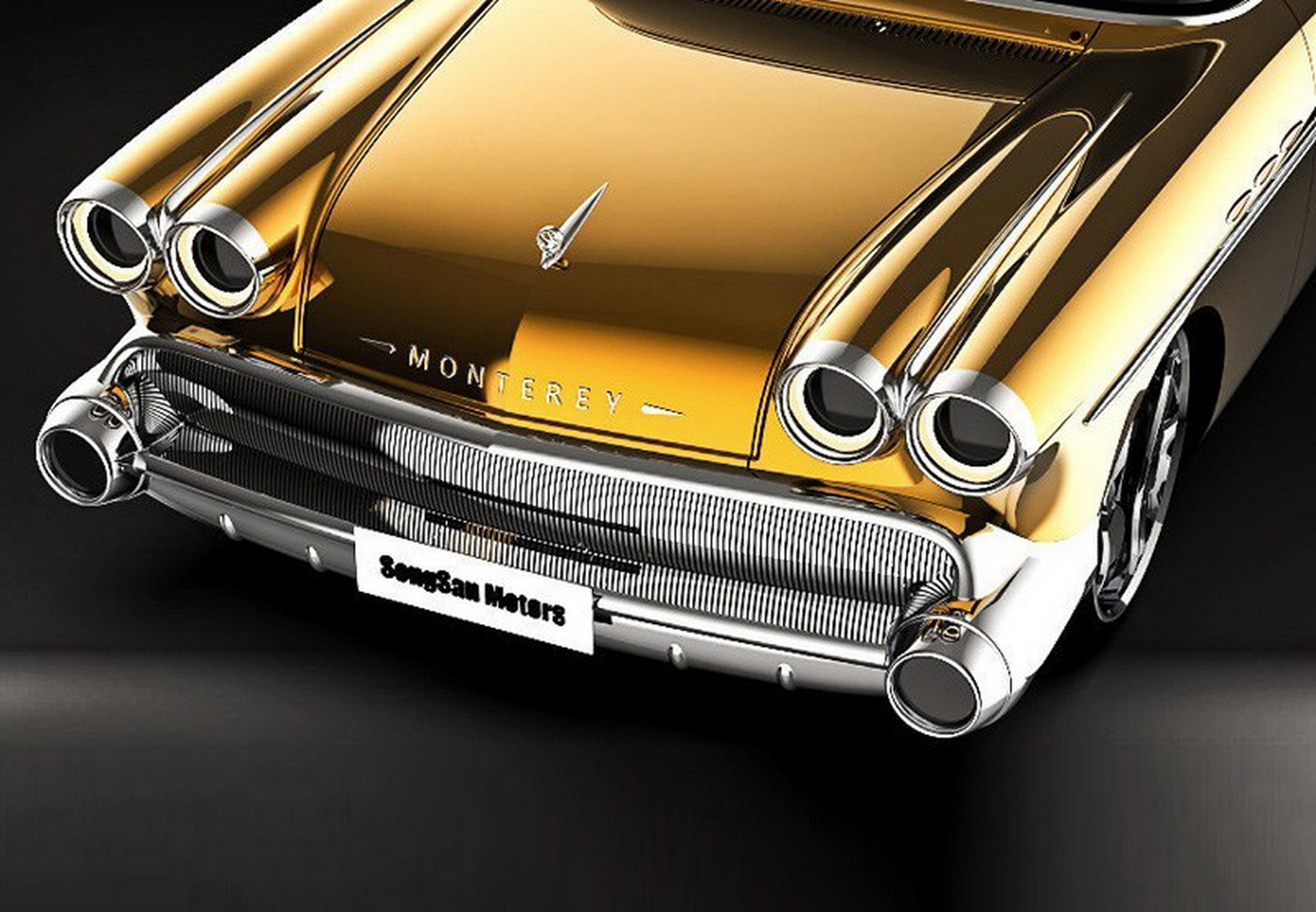 Songsan Motors’ Latest Americana Copy Is The Monterey EV That Apes The ’57 Buick Roadmaster