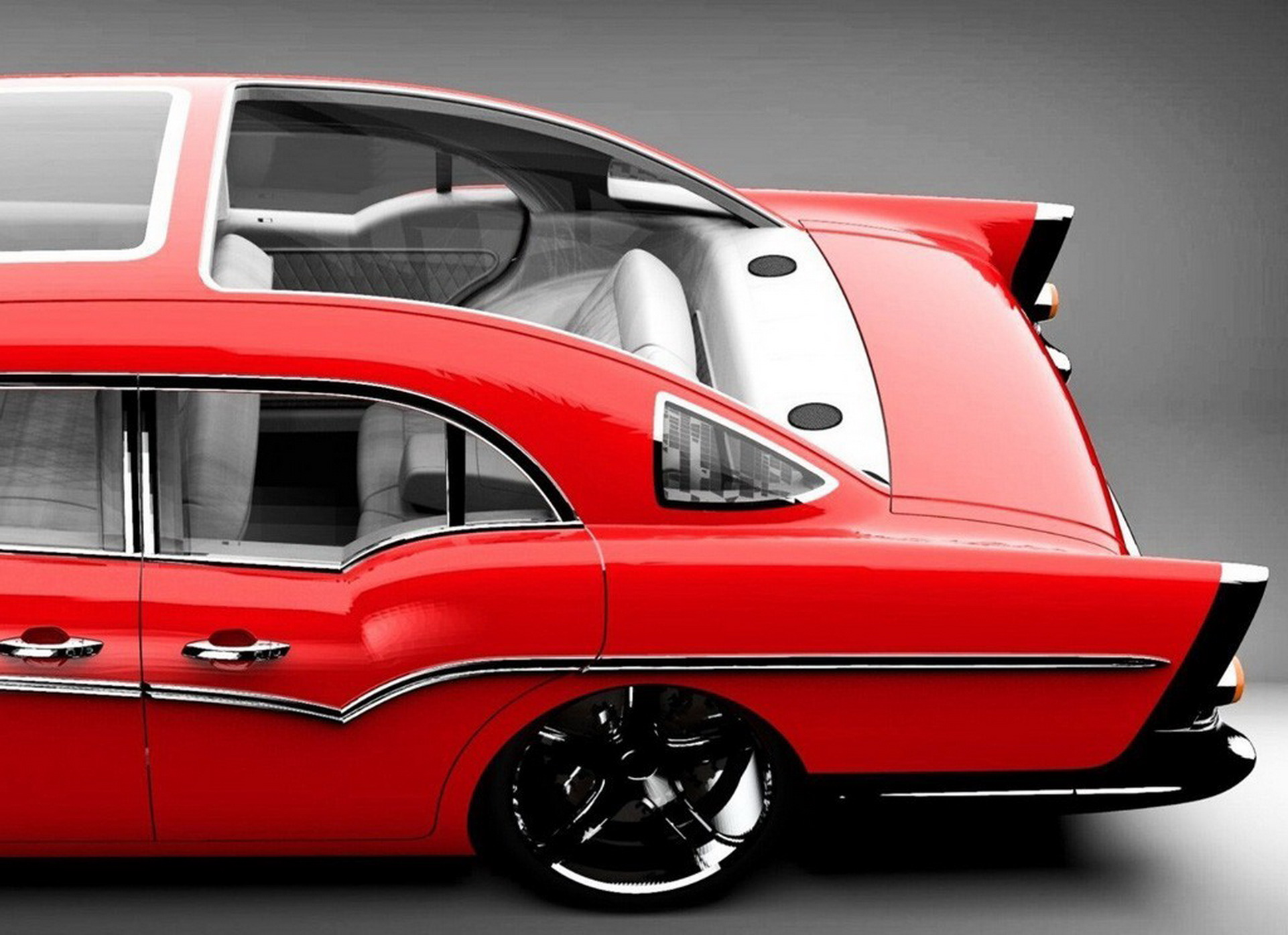 Songsan Motors’ Latest Americana Copy Is The Monterey EV That Apes The ’57 Buick Roadmaster