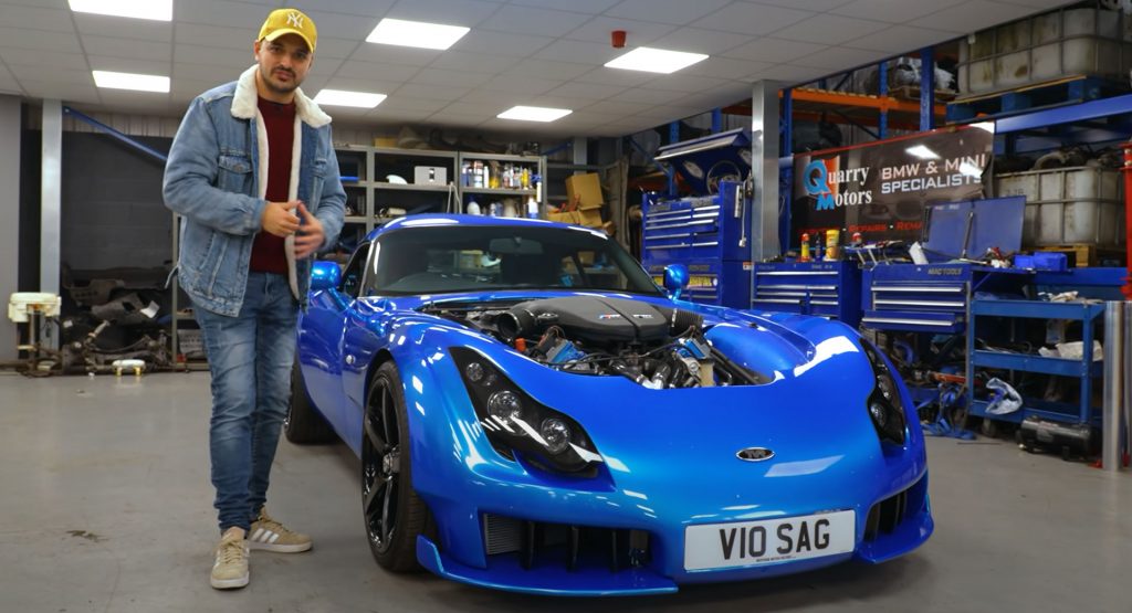  This Awesome TVR Sagaris Has A 5.0-Liter BMW V10