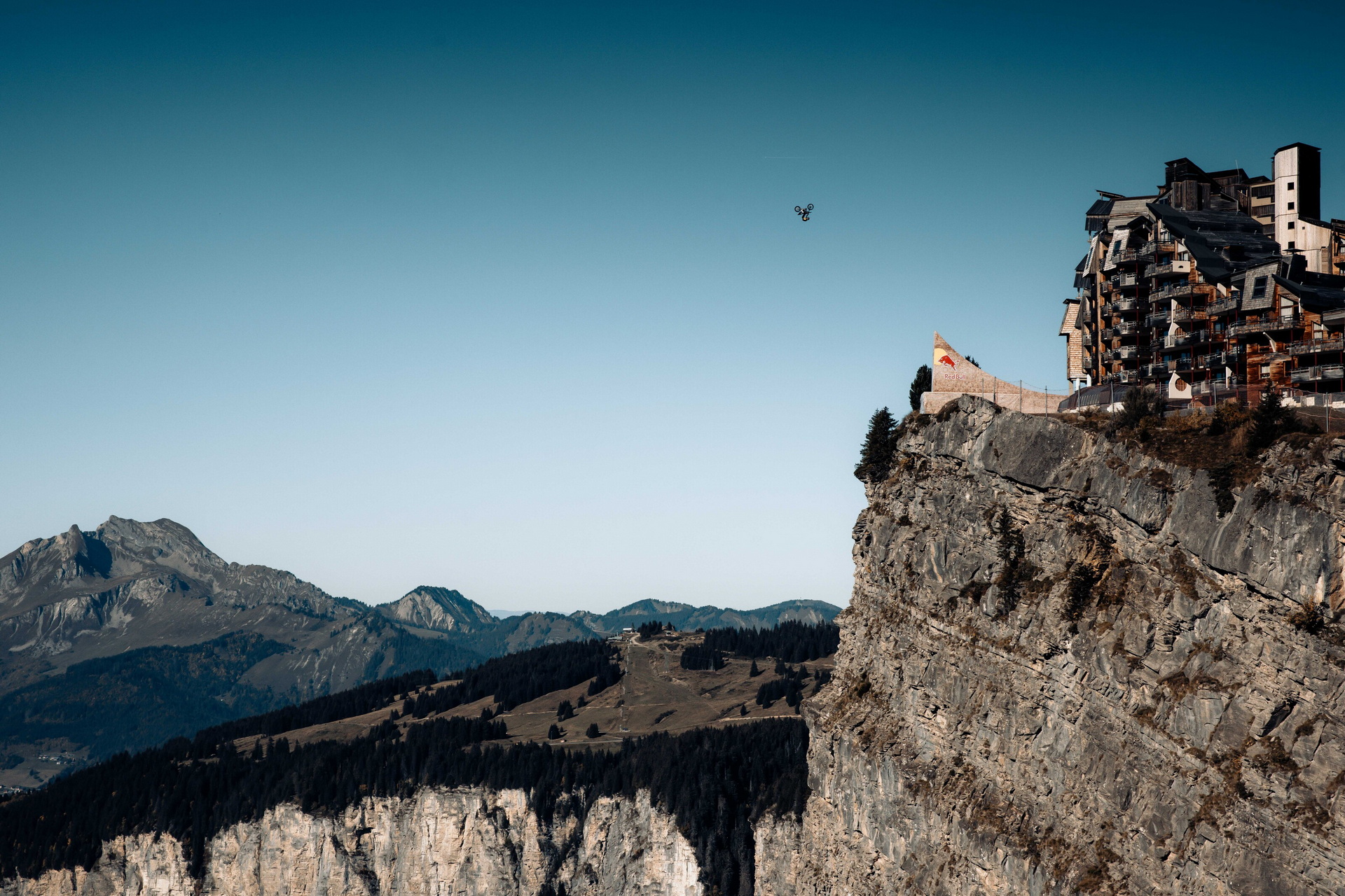 Watch This Daredevil Jump His Motorcycle Off A 443-Foot Cliff