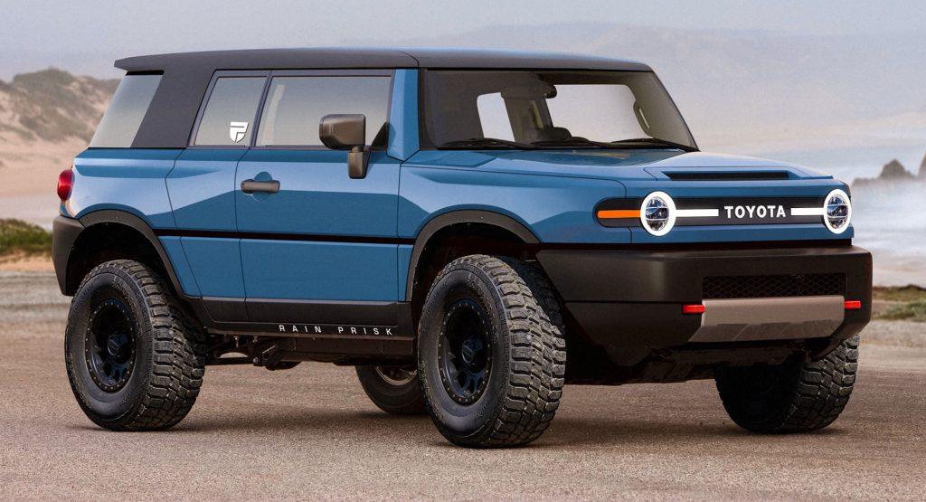 Future Toyota FJ Cruiser Speculative Render Looks Great With Some Ford Bronco Styling Cues