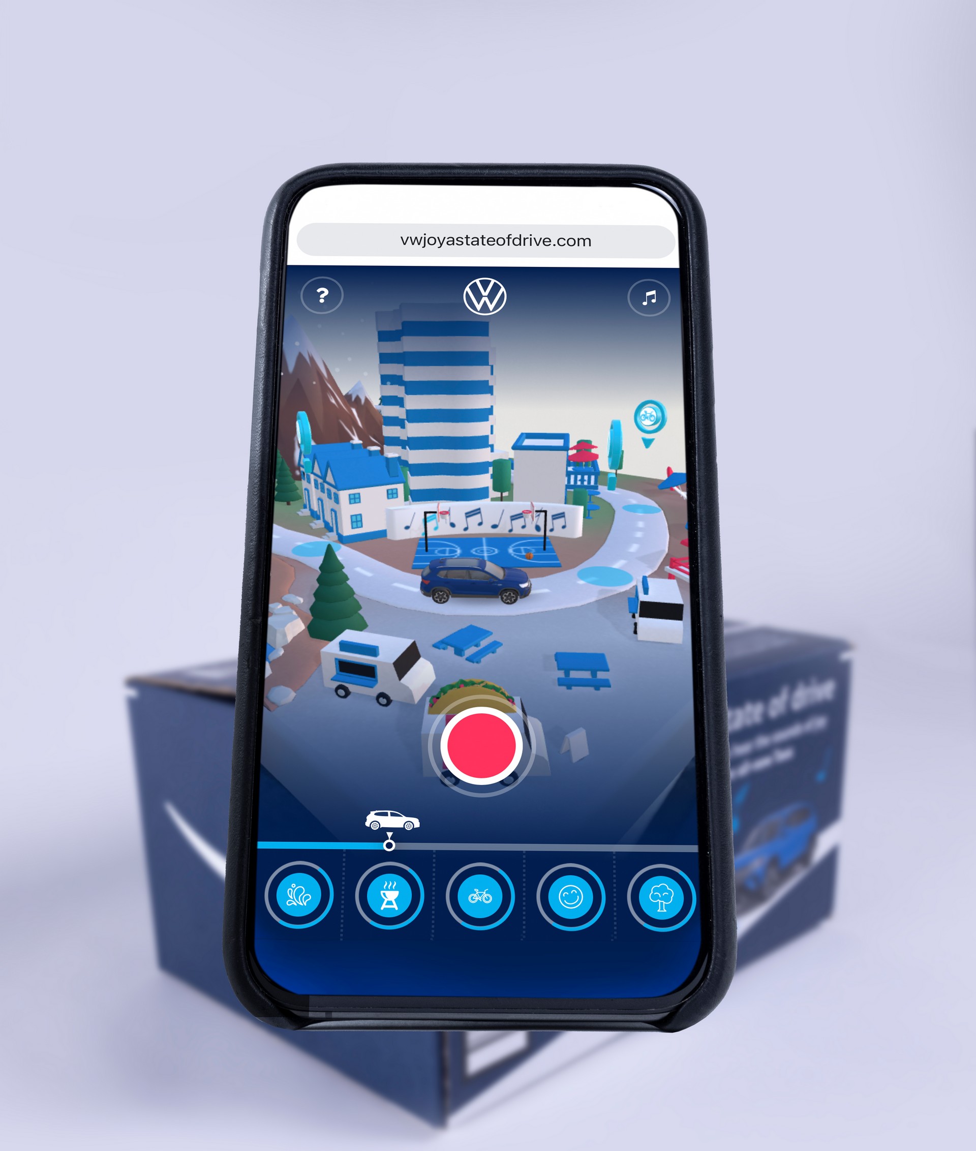 You Can Now Experience The VW Taos… On An Amazon Box