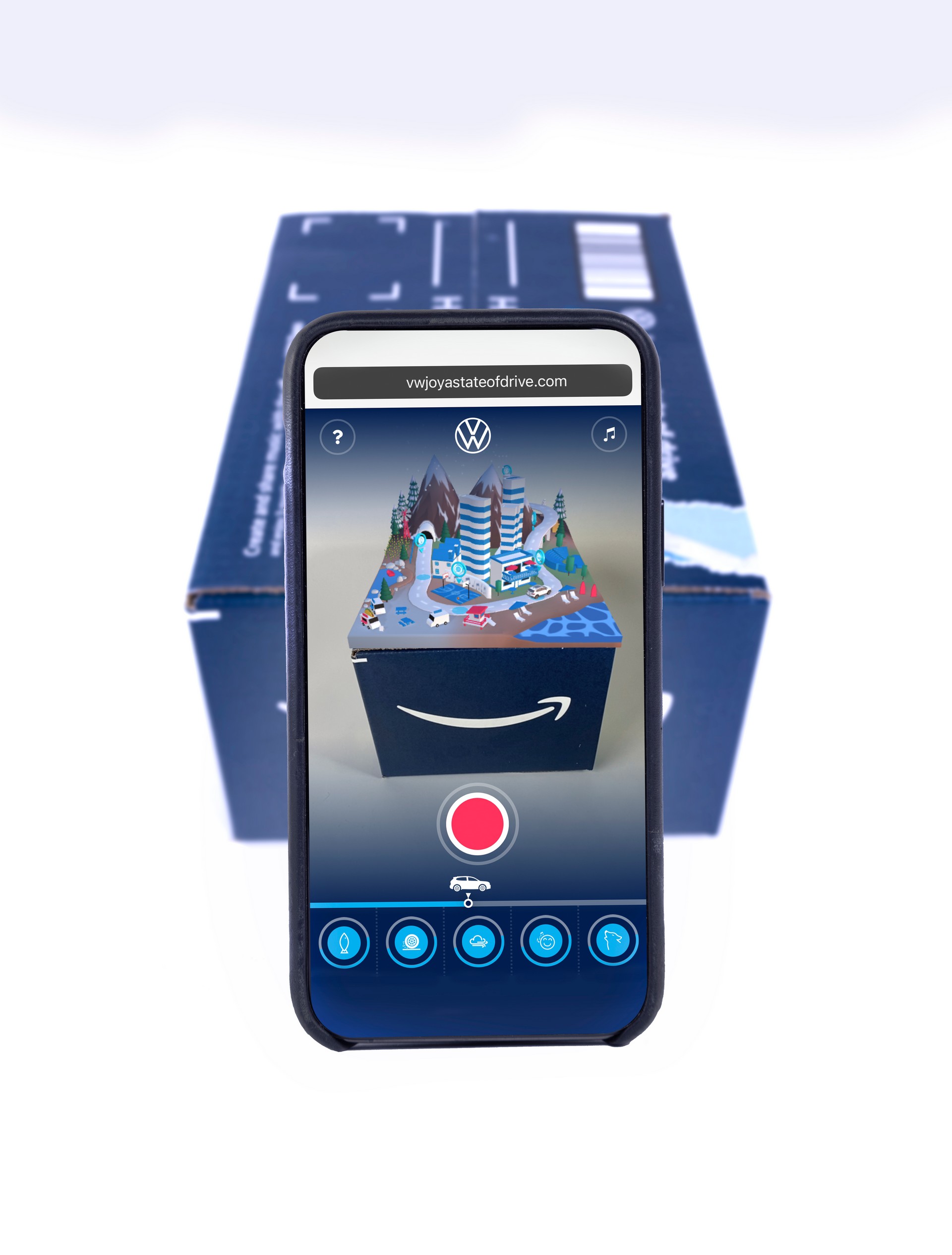 You Can Now Experience The VW Taos… On An Amazon Box