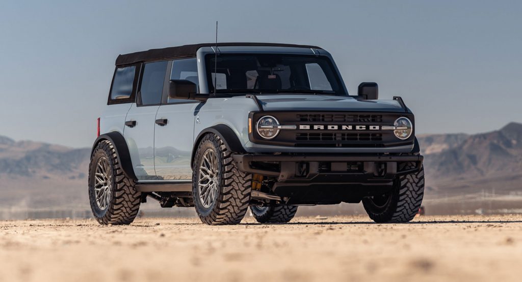 World’s First Ford Bronco With An Air Suspension Can Do Both High And Low