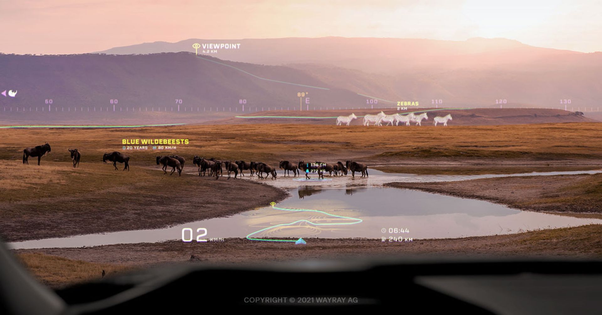 WayRay Holograktor Is A Ride-Hailing Car For The Metaverse Which Can Be Driven Remotely