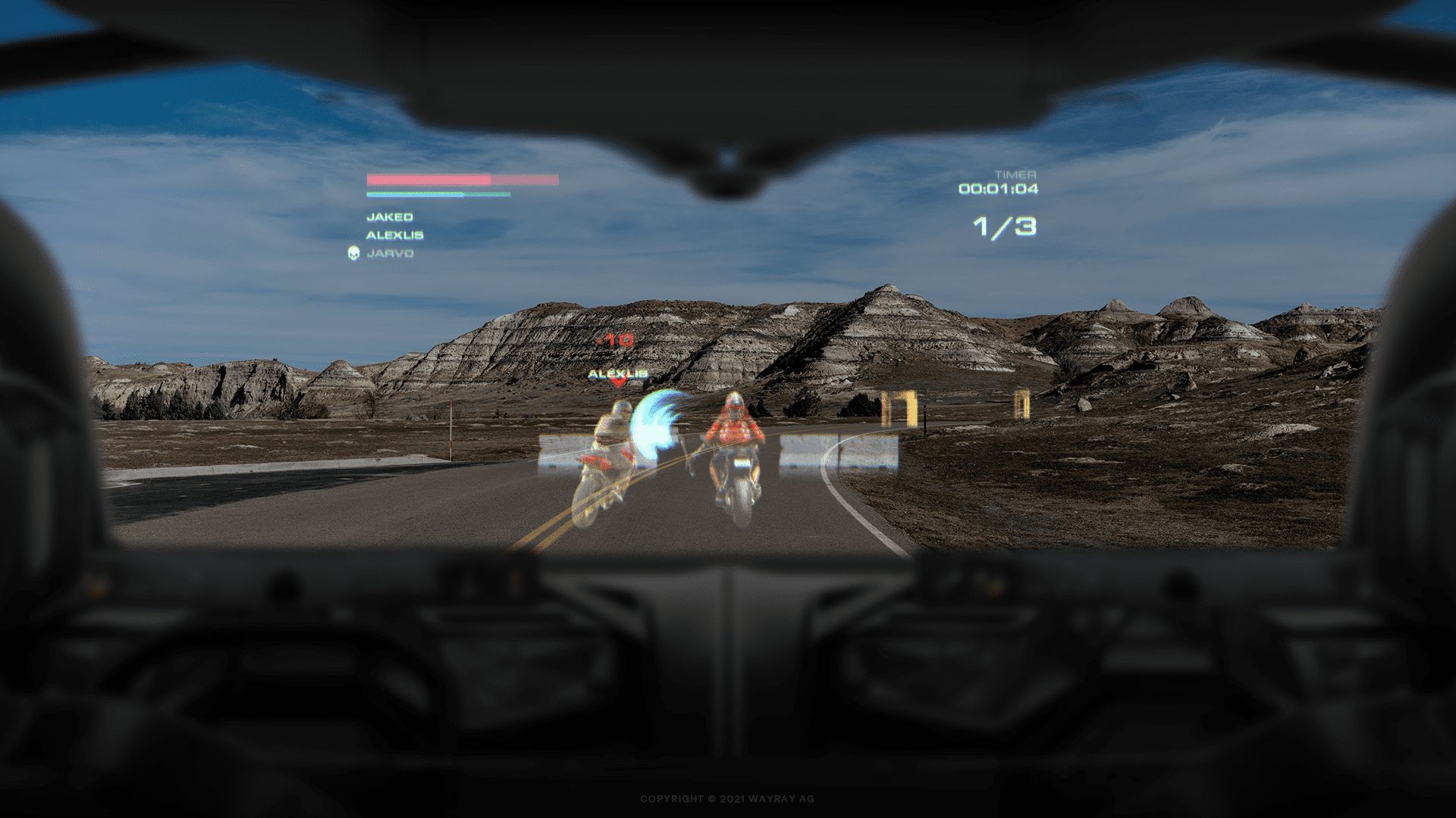 WayRay Holograktor Is A Ride-Hailing Car For The Metaverse Which Can Be Driven Remotely