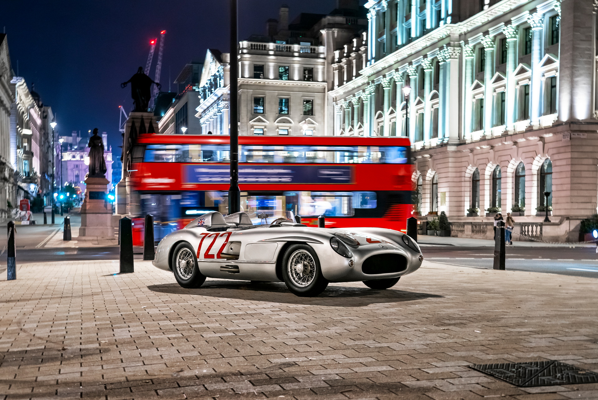Mercedes Takes Stirling Moss’ 300 SLR For One Last Drive Before Parking It In Its Museum