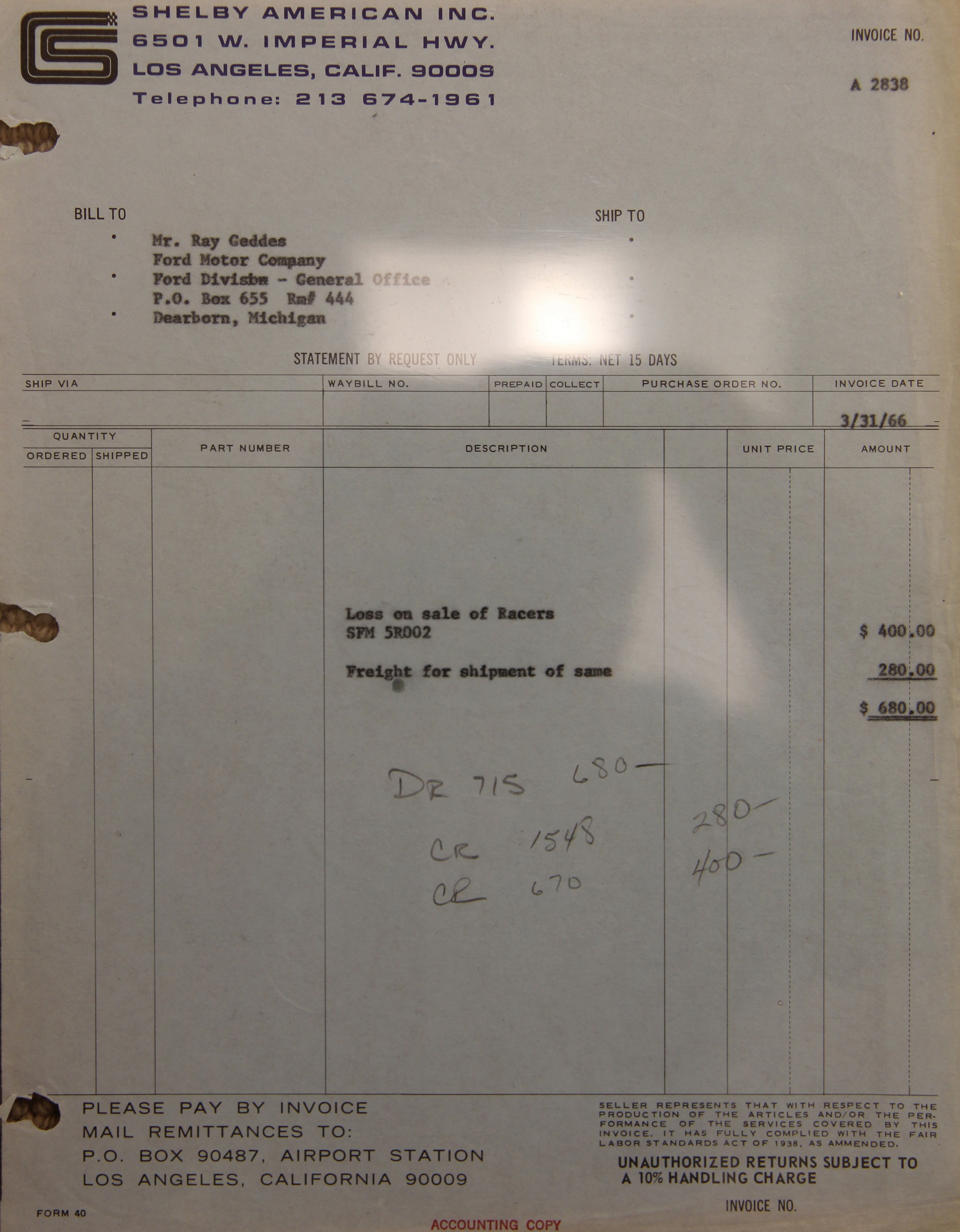 The Very First Shelby Mustang GT350 R Prototype Heads To Auction Again