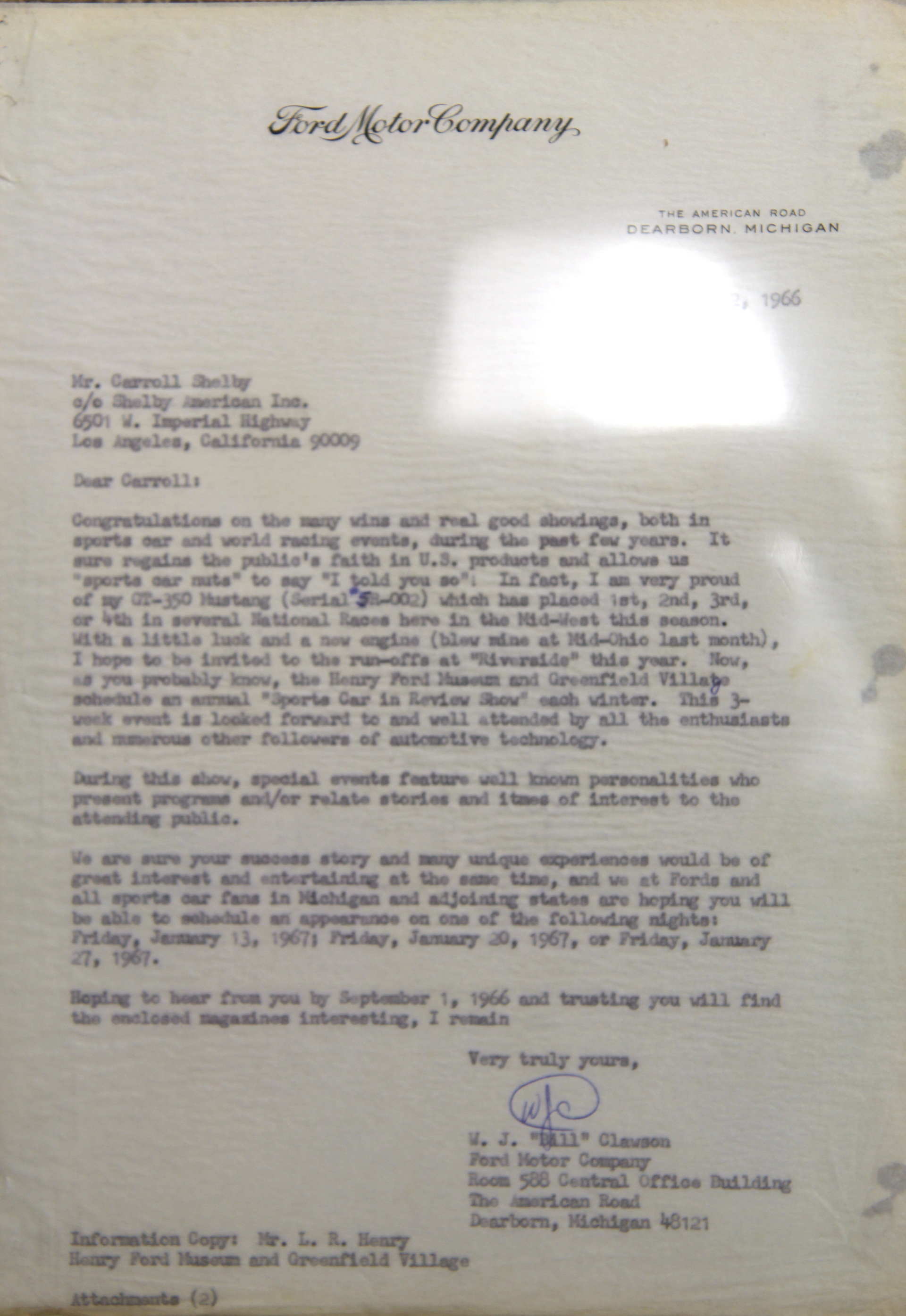 The Very First Shelby Mustang GT350 R Prototype Heads To Auction Again