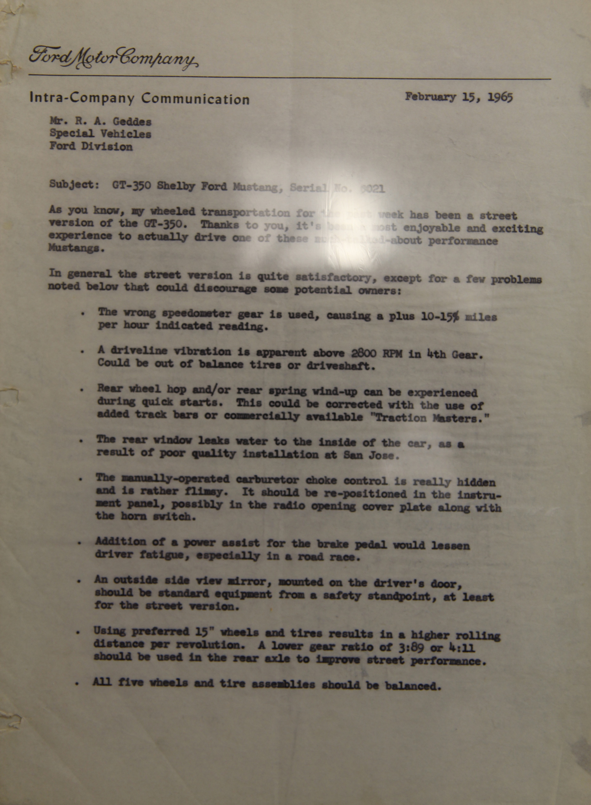 The Very First Shelby Mustang GT350 R Prototype Heads To Auction Again