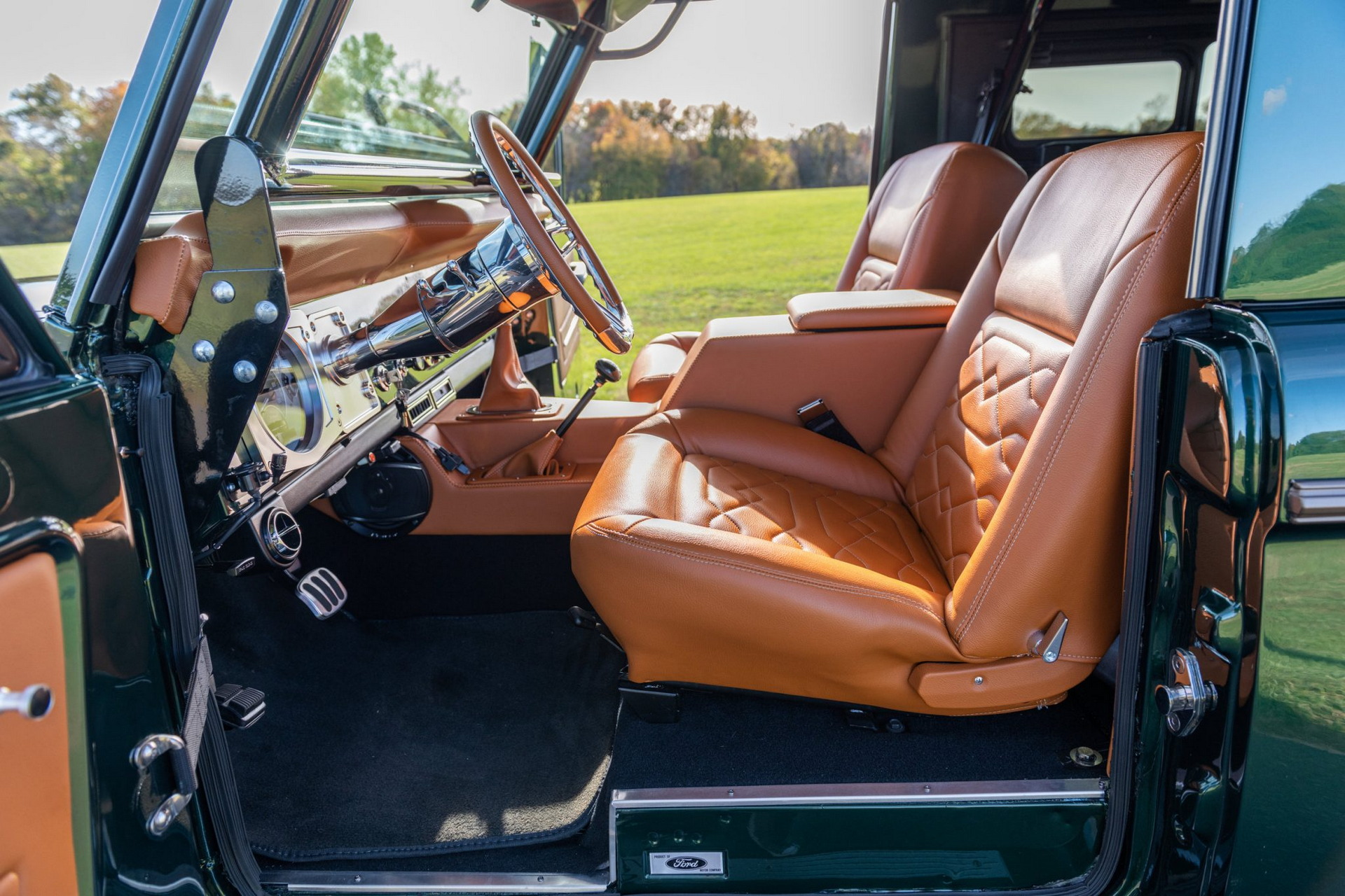 This 1973 Ford Bronco Restomod Hides The Heart Of A Mustang Under Its Hood