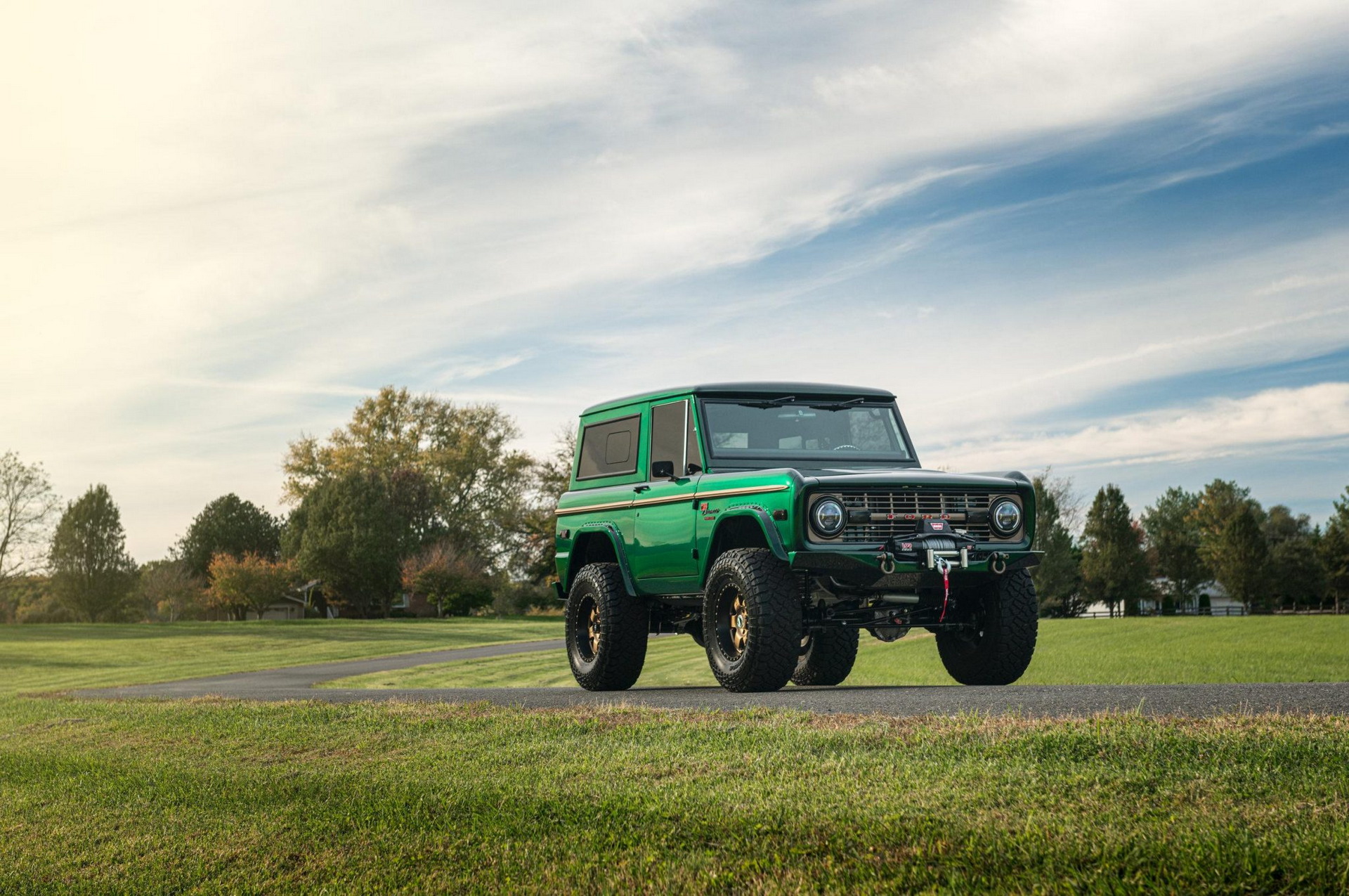 This 1973 Ford Bronco Restomod Hides The Heart Of A Mustang Under Its Hood