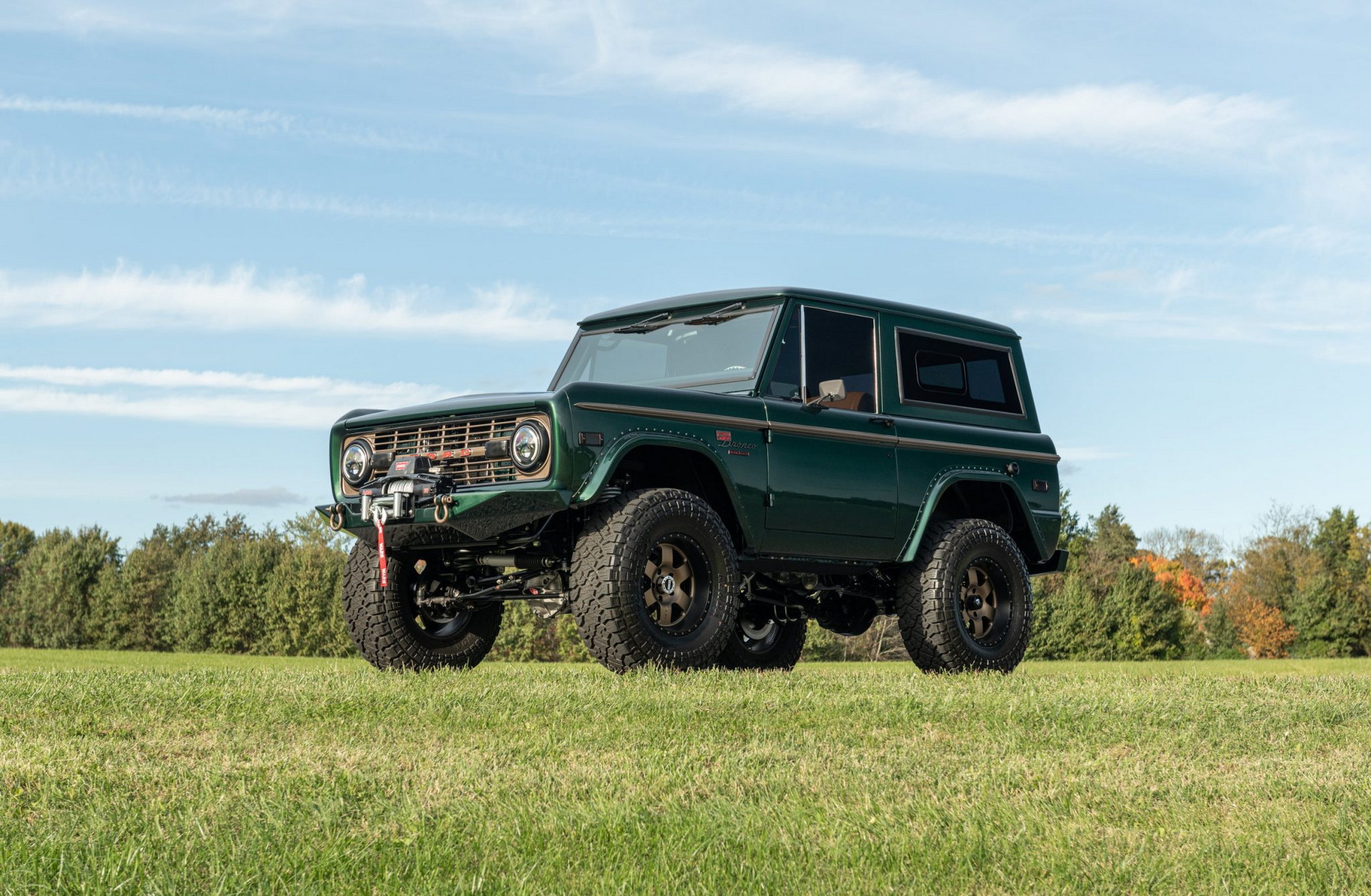 This 1973 Ford Bronco Restomod Hides The Heart Of A Mustang Under Its Hood