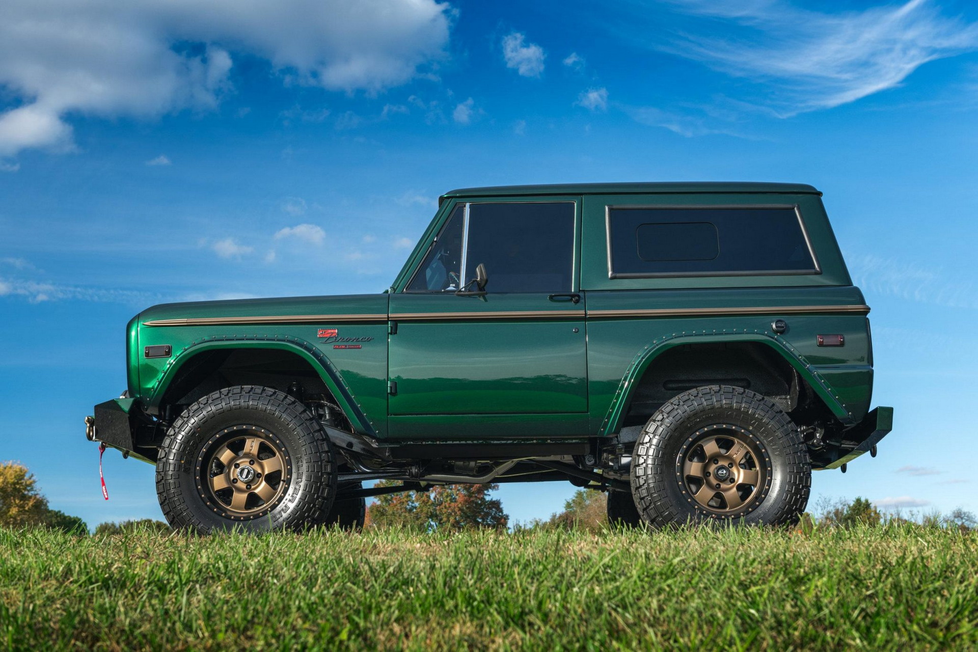 This 1973 Ford Bronco Restomod Hides The Heart Of A Mustang Under Its Hood