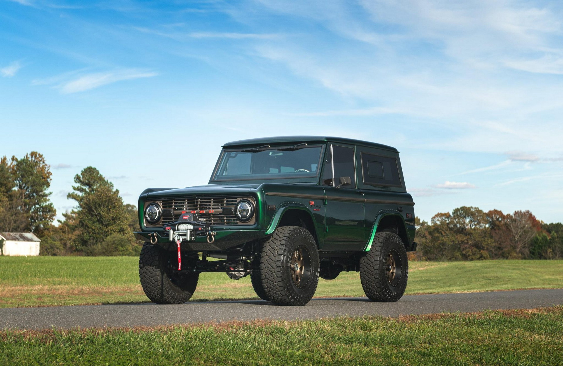 This 1973 Ford Bronco Restomod Hides The Heart Of A Mustang Under Its Hood