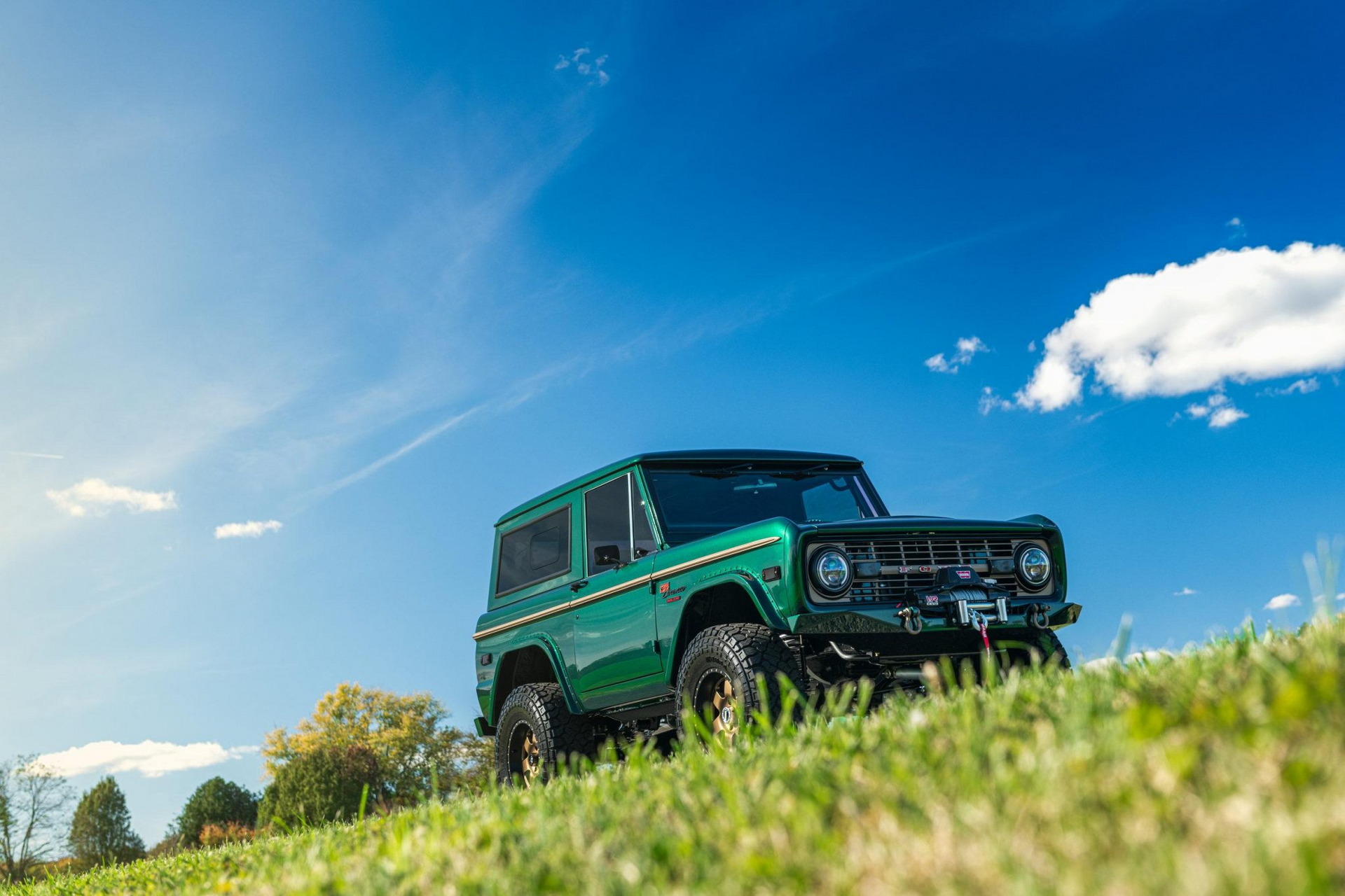 This 1973 Ford Bronco Restomod Hides The Heart Of A Mustang Under Its Hood