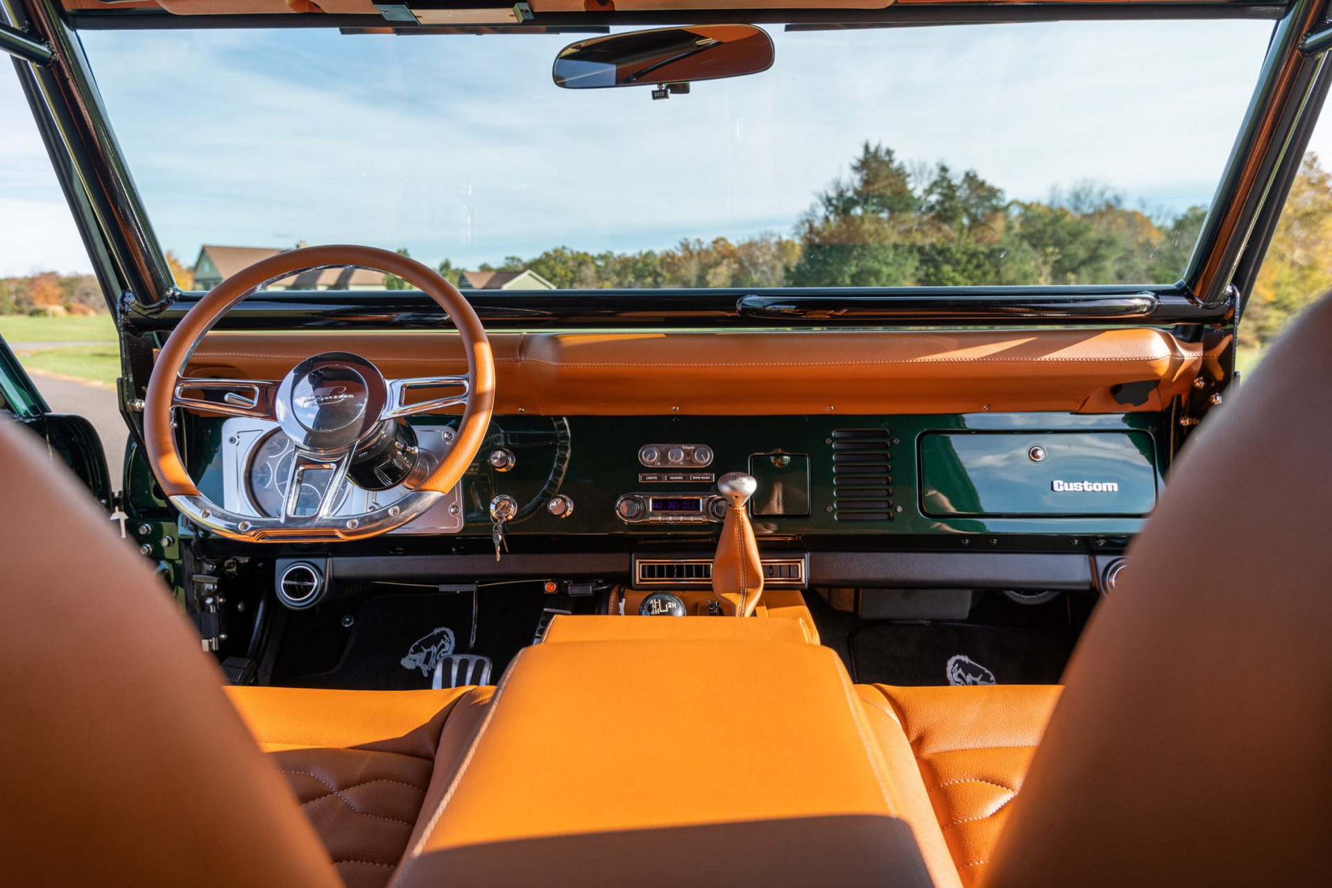 This 1973 Ford Bronco Restomod Hides The Heart Of A Mustang Under Its Hood