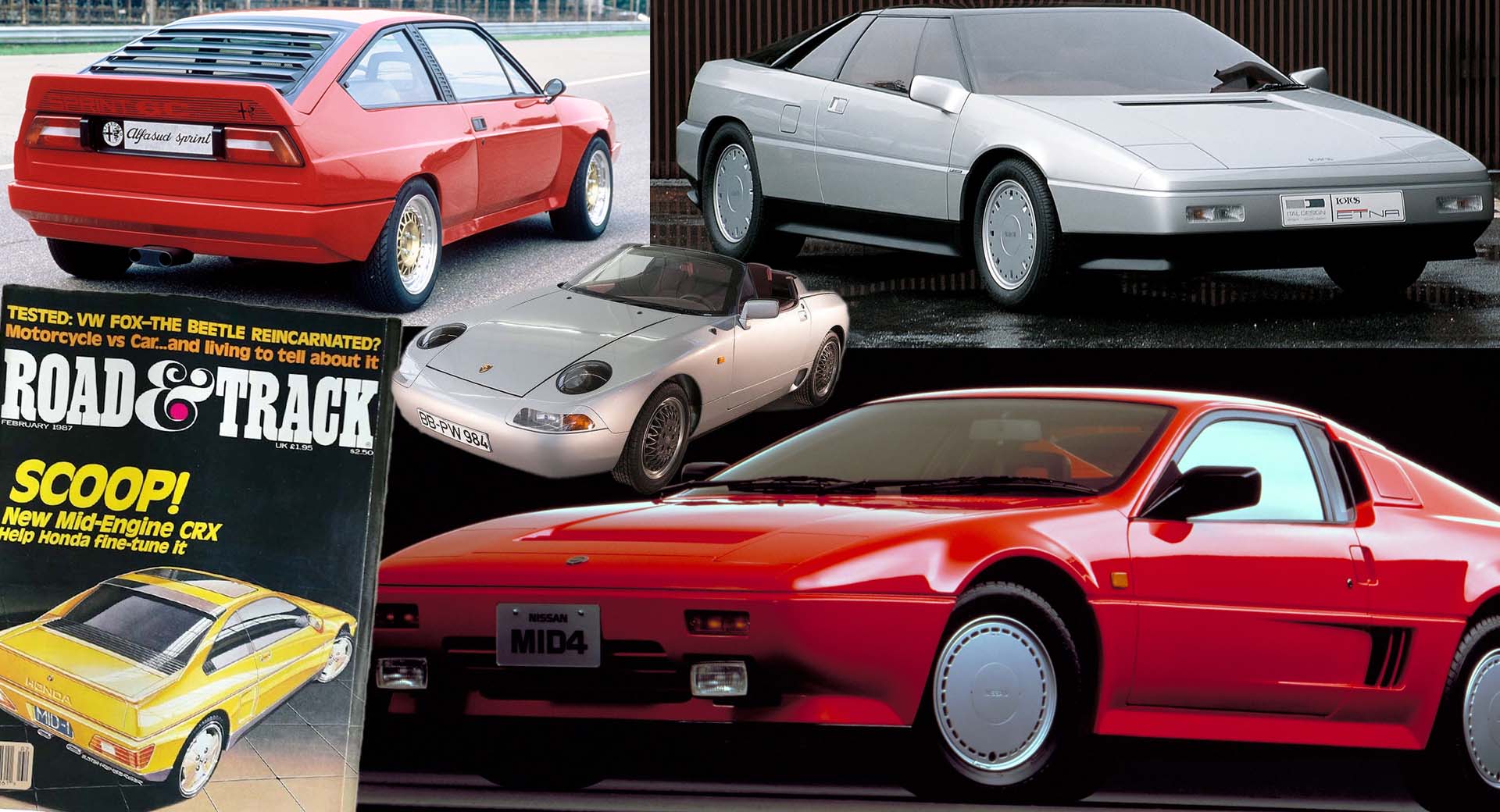 8 Stillborn Mid-Engined Concepts That Would Have Made the 1980s