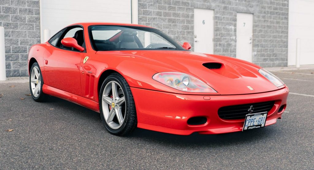  This Low-Mileage Ferrari 575M Maranello Could Be Your Holiday Treat