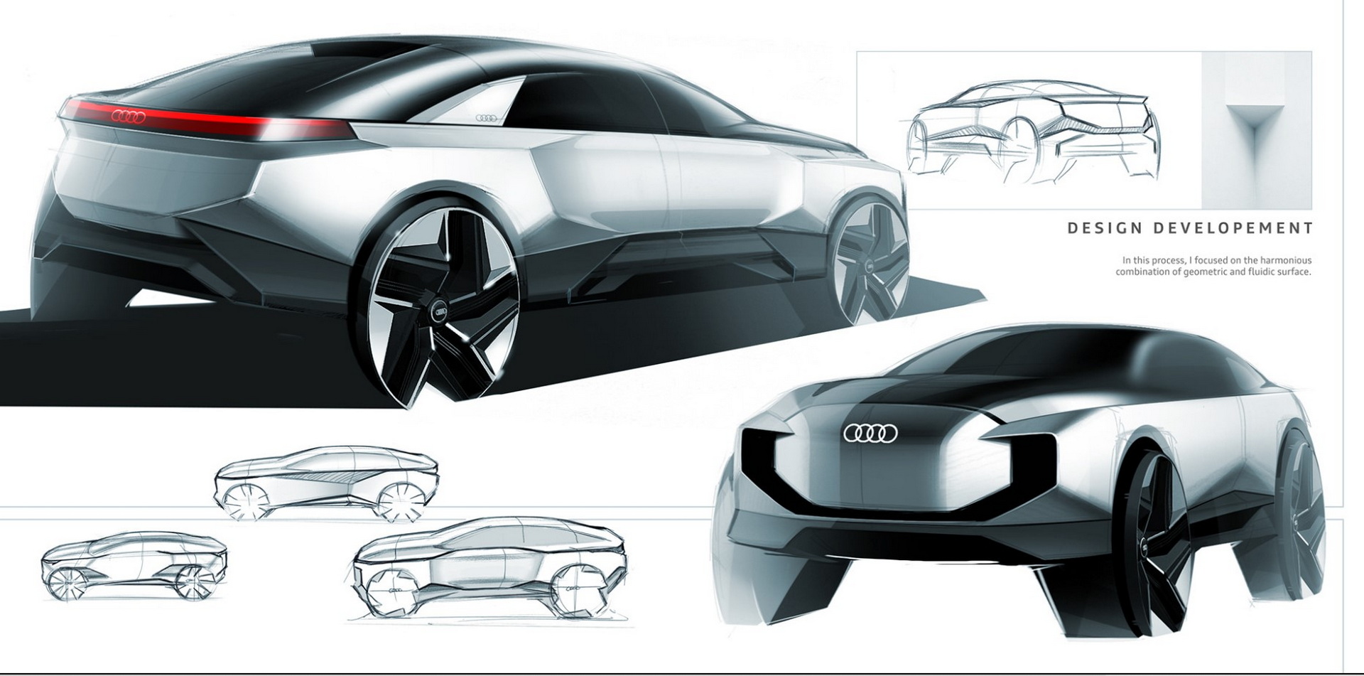 Independent Audi Glaciah H-Tron Rendering Imagines A World In Which Hydrogen Is King