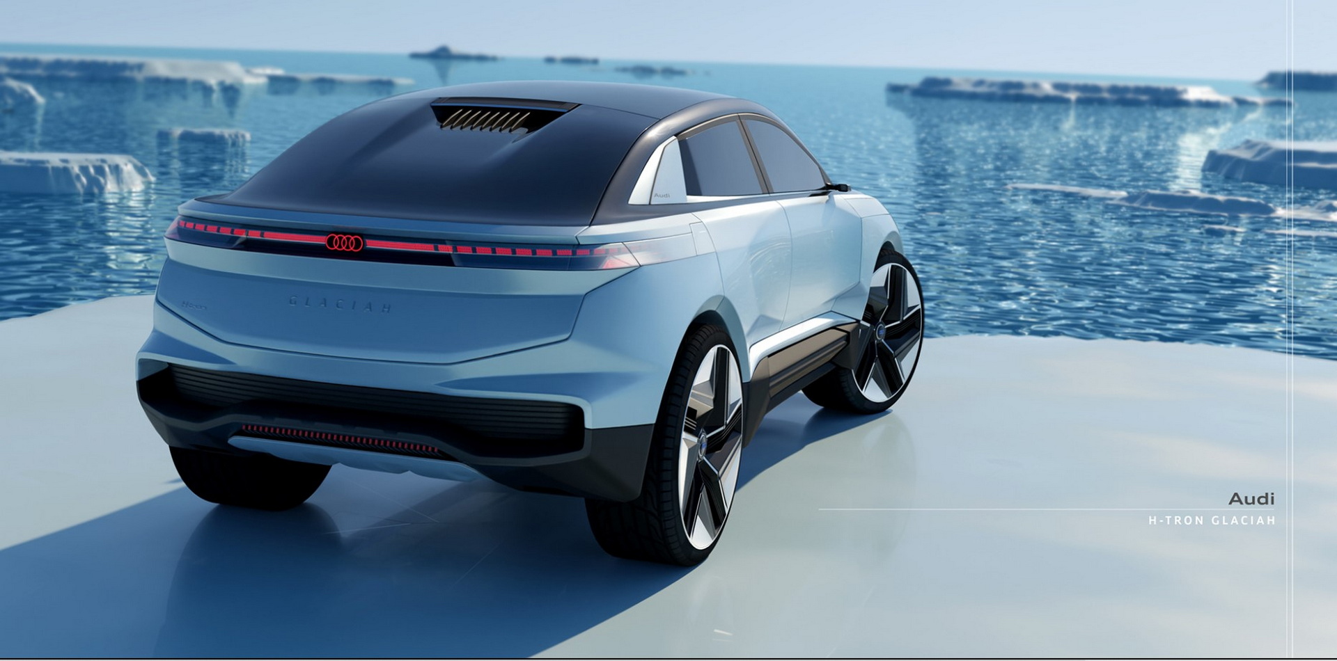Independent Audi Glaciah H-Tron Rendering Imagines A World In Which Hydrogen Is King