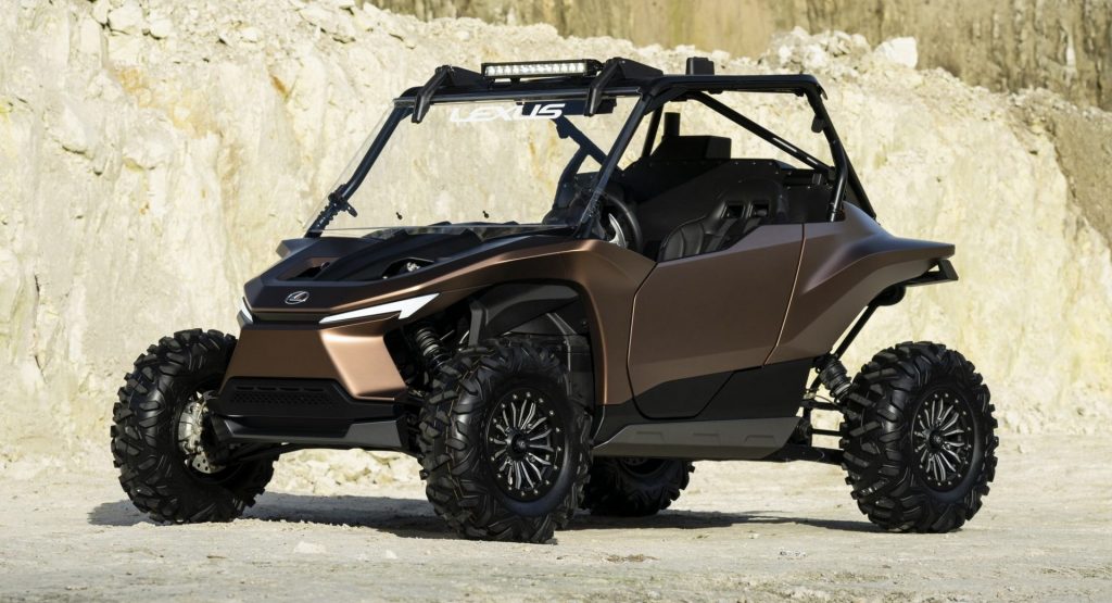 Lexus ROV Concept Side-By-Side Looks Like A Perfect Match For Your Cybertruck