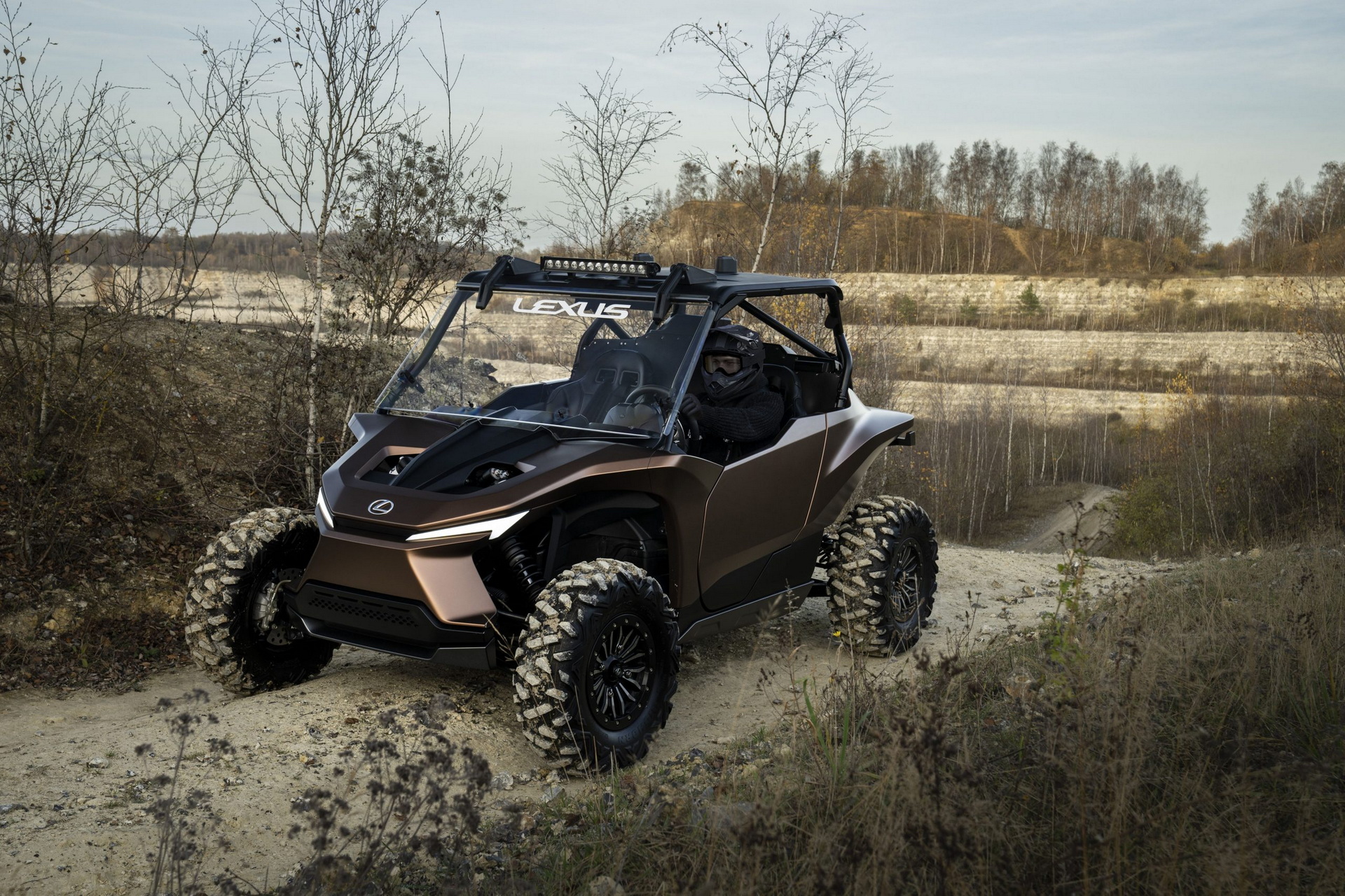 Lexus ROV Concept Side-By-Side Looks Like A Perfect Match For Your Cybertruck