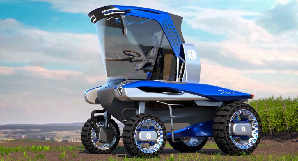  Pininfarina Partners With New Holland To Make Concept Tractor For Winemakers