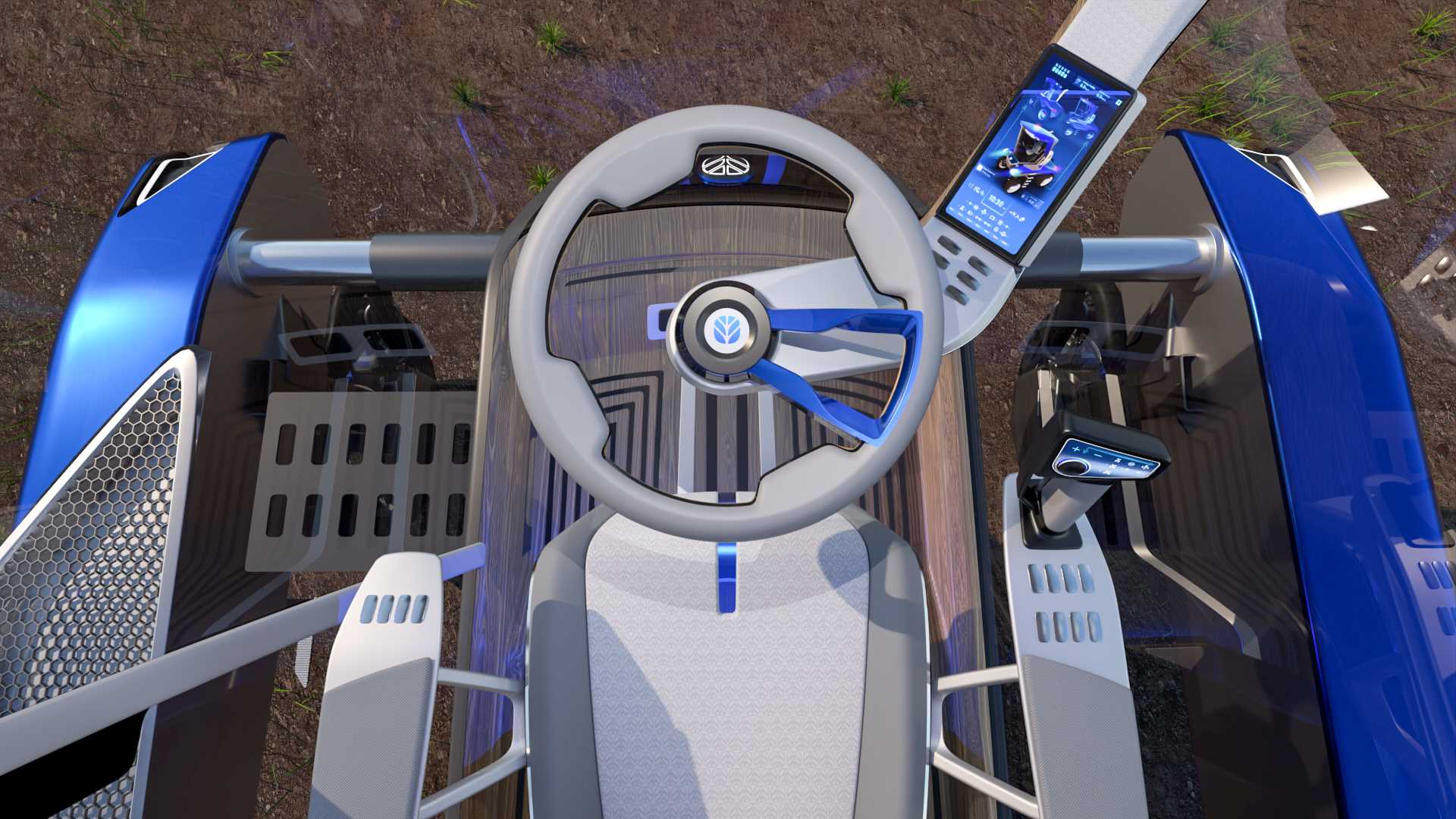 Pininfarina Partners With New Holland To Make Concept Tractor For Winemakers