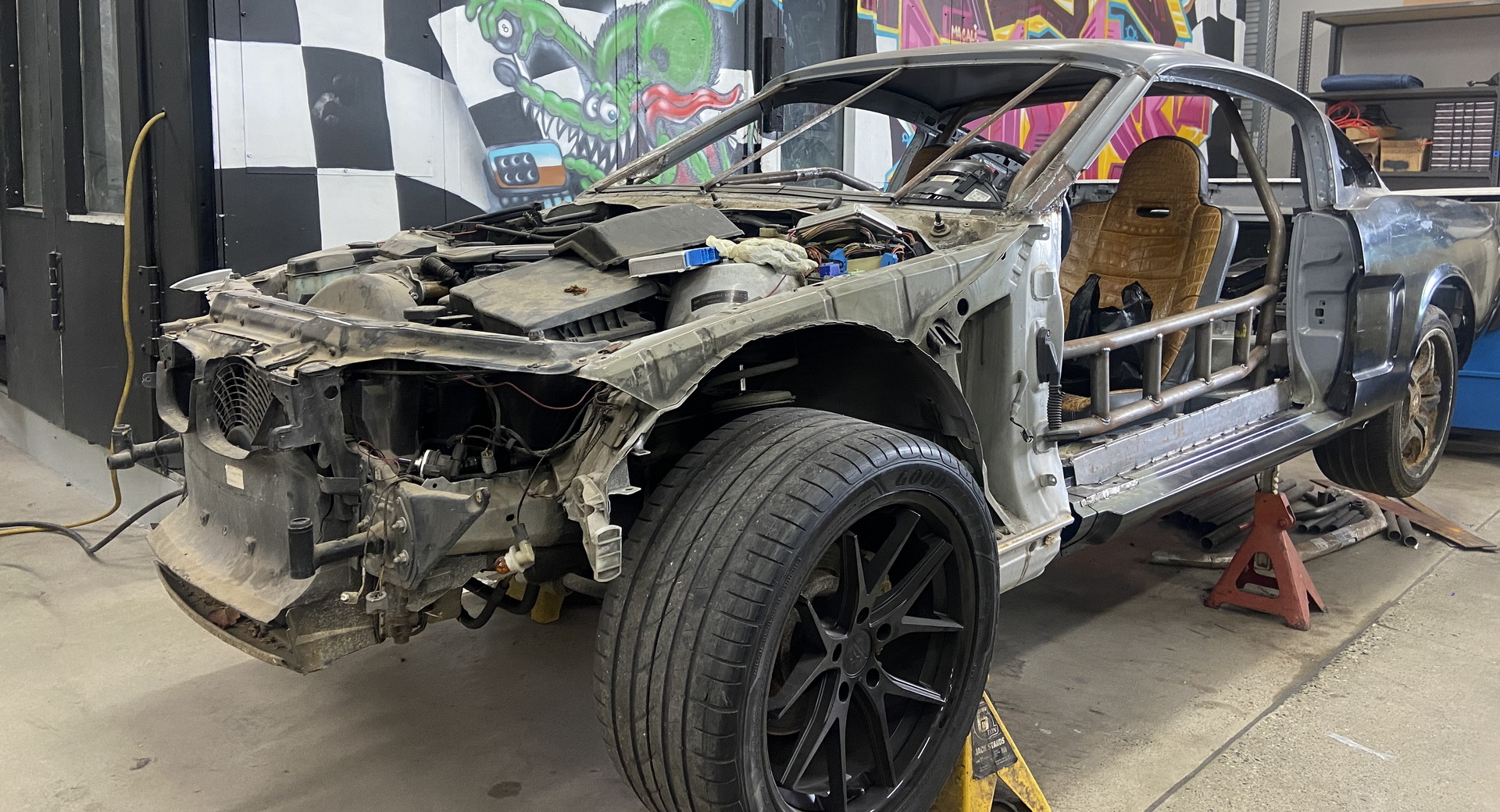 Project Wallenstein: The Story Behind The BMW-Based Mustang Hellcat