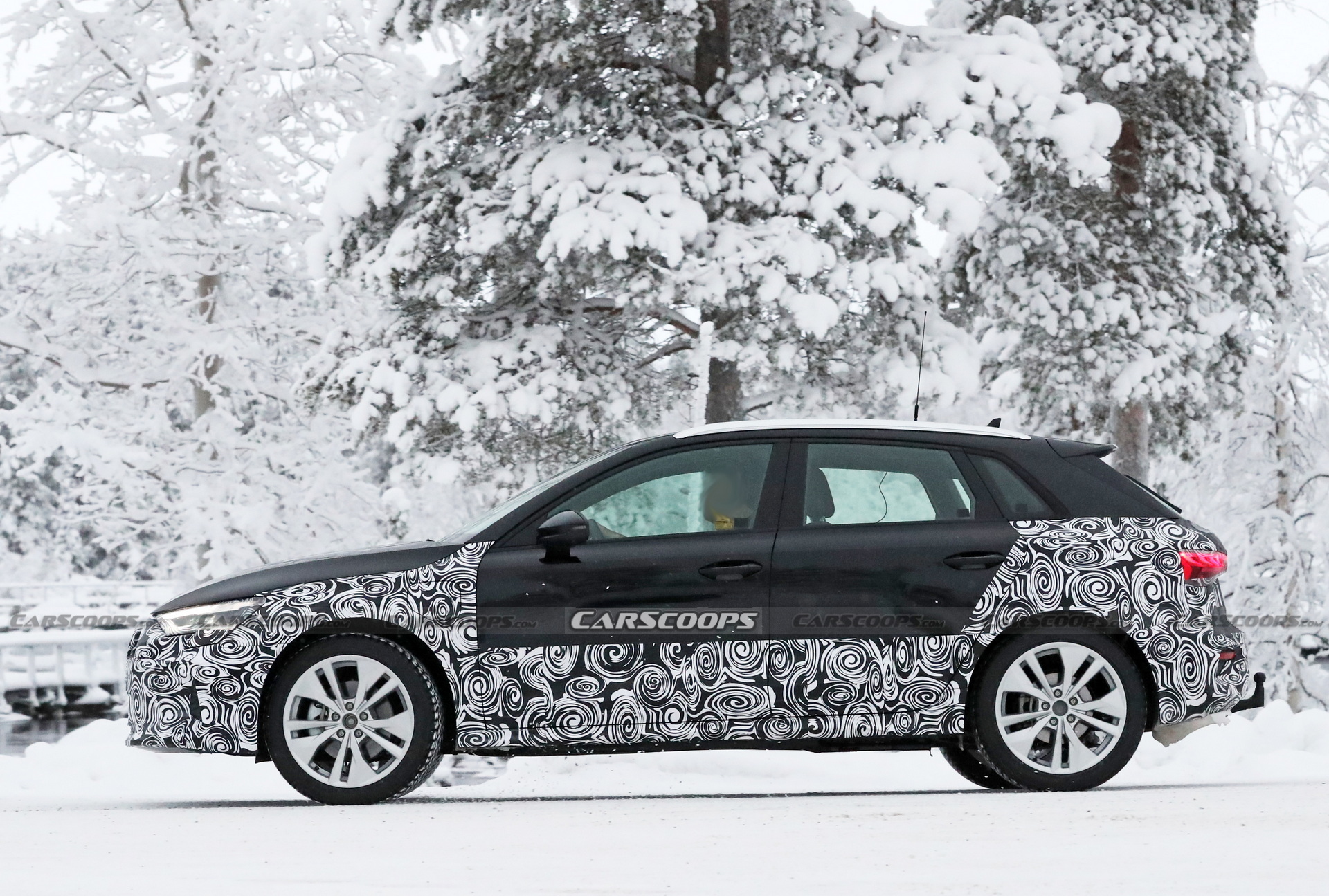 Audi A3 Allroad Spotted Testing In Appropriately Snowy Conditions