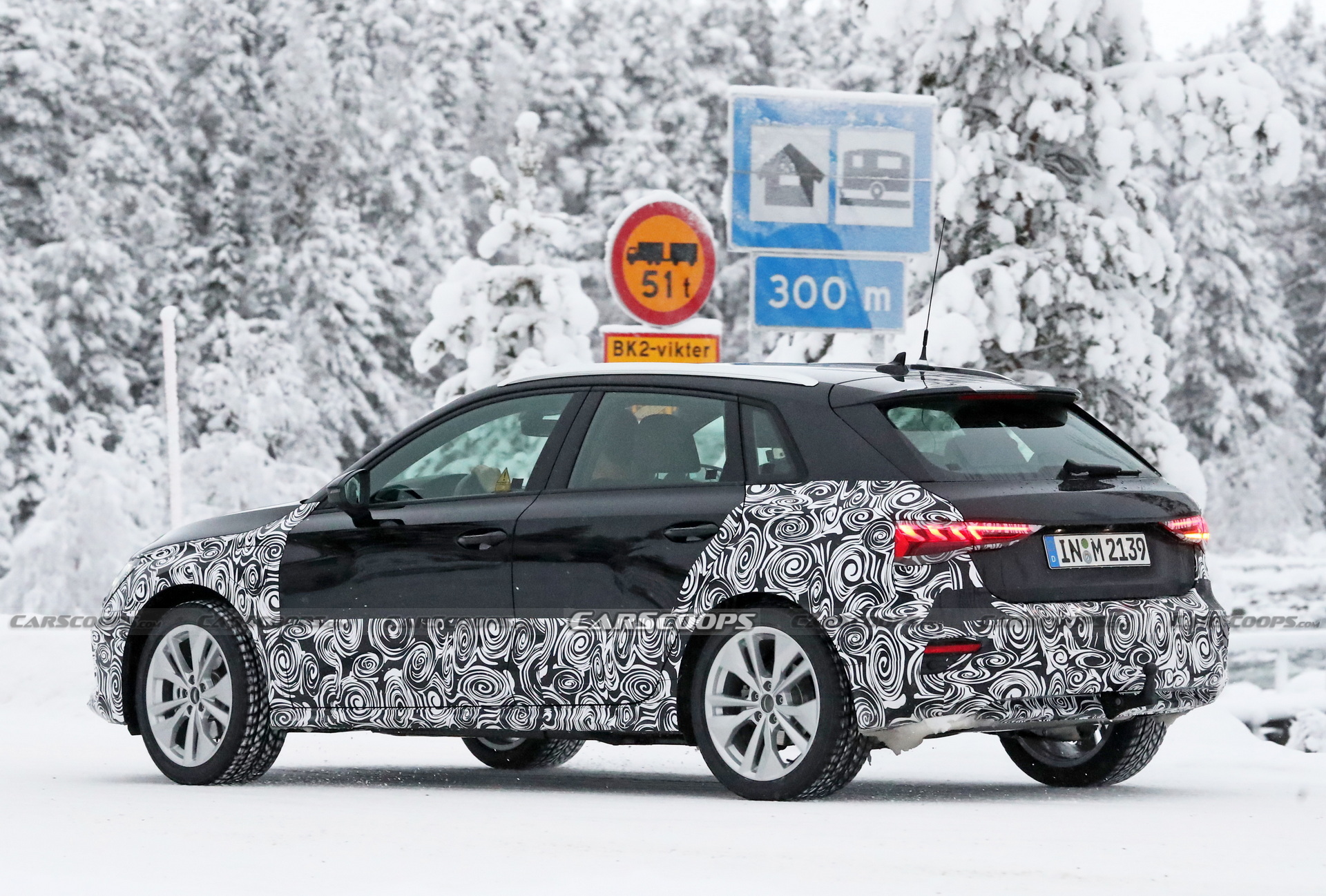 Audi A3 Allroad Spotted Testing In Appropriately Snowy Conditions
