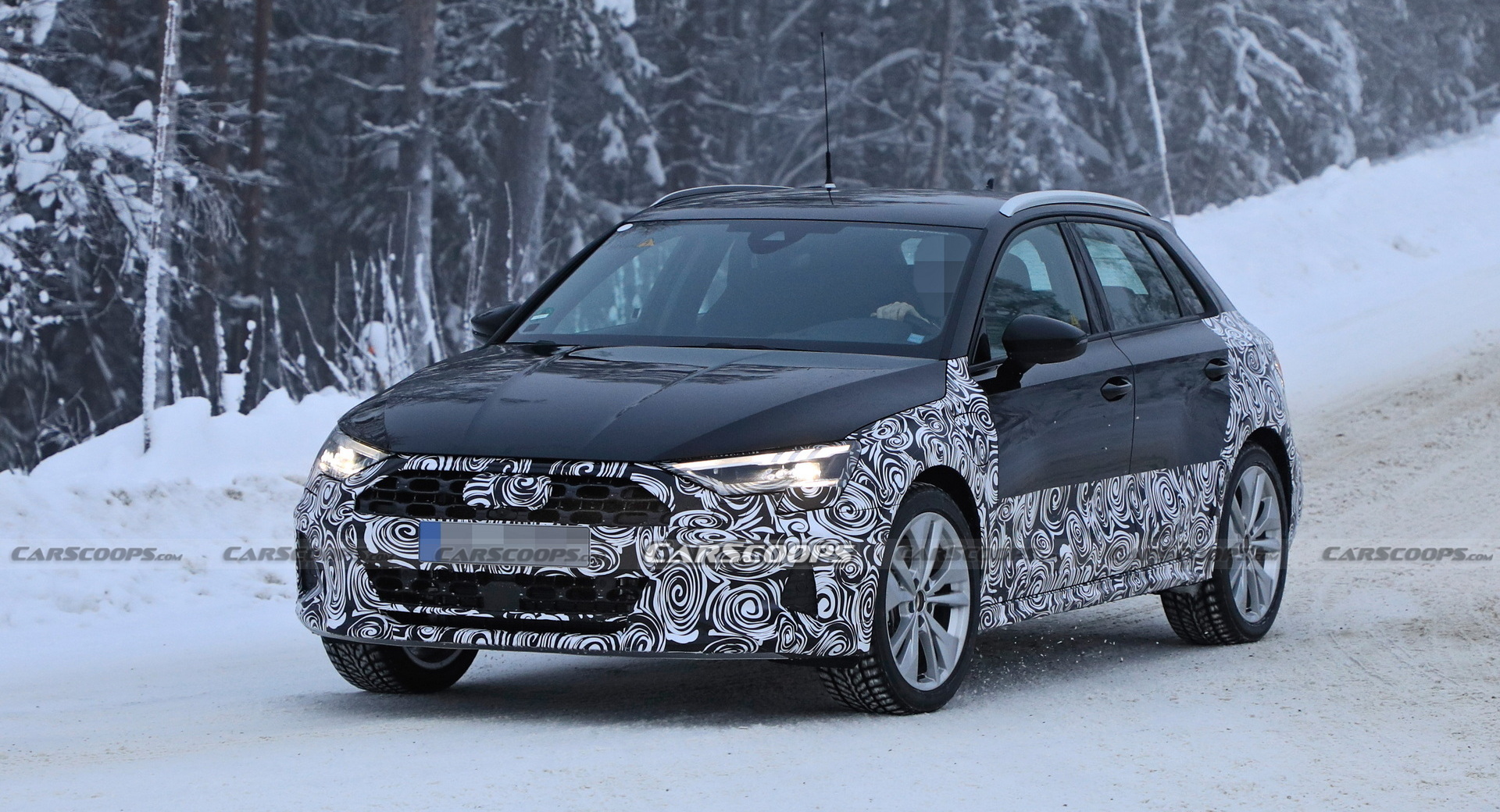 Audi A3 Allroad Spotted Testing In Appropriately Snowy Conditions