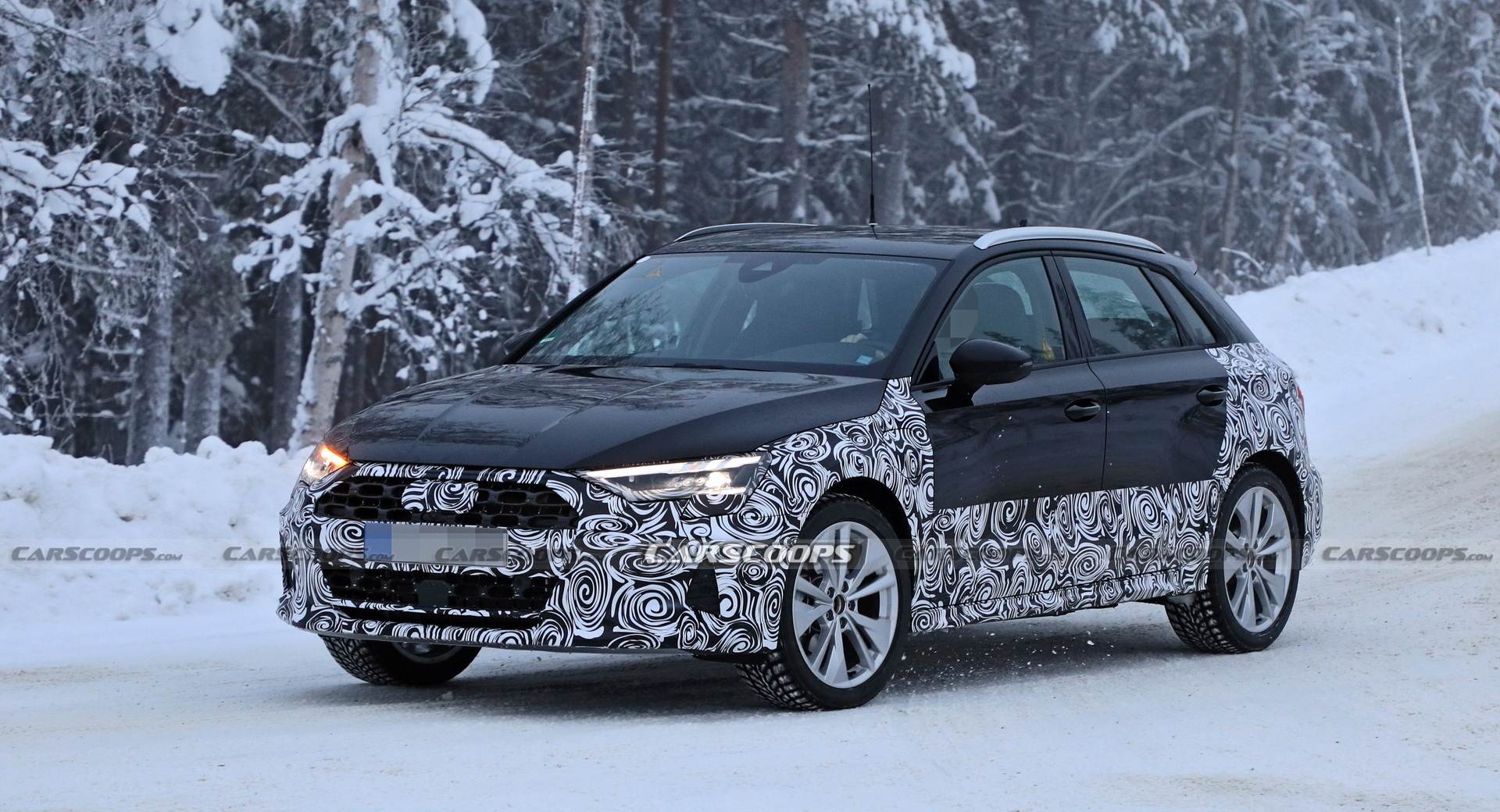 Audi A3 Allroad Spotted Testing In Appropriately Snowy Conditions