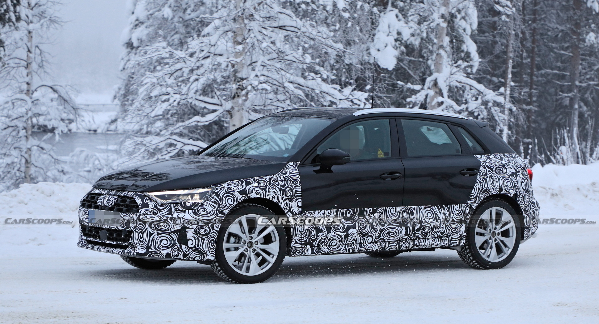 Audi A3 Allroad Spotted Testing In Appropriately Snowy Conditions