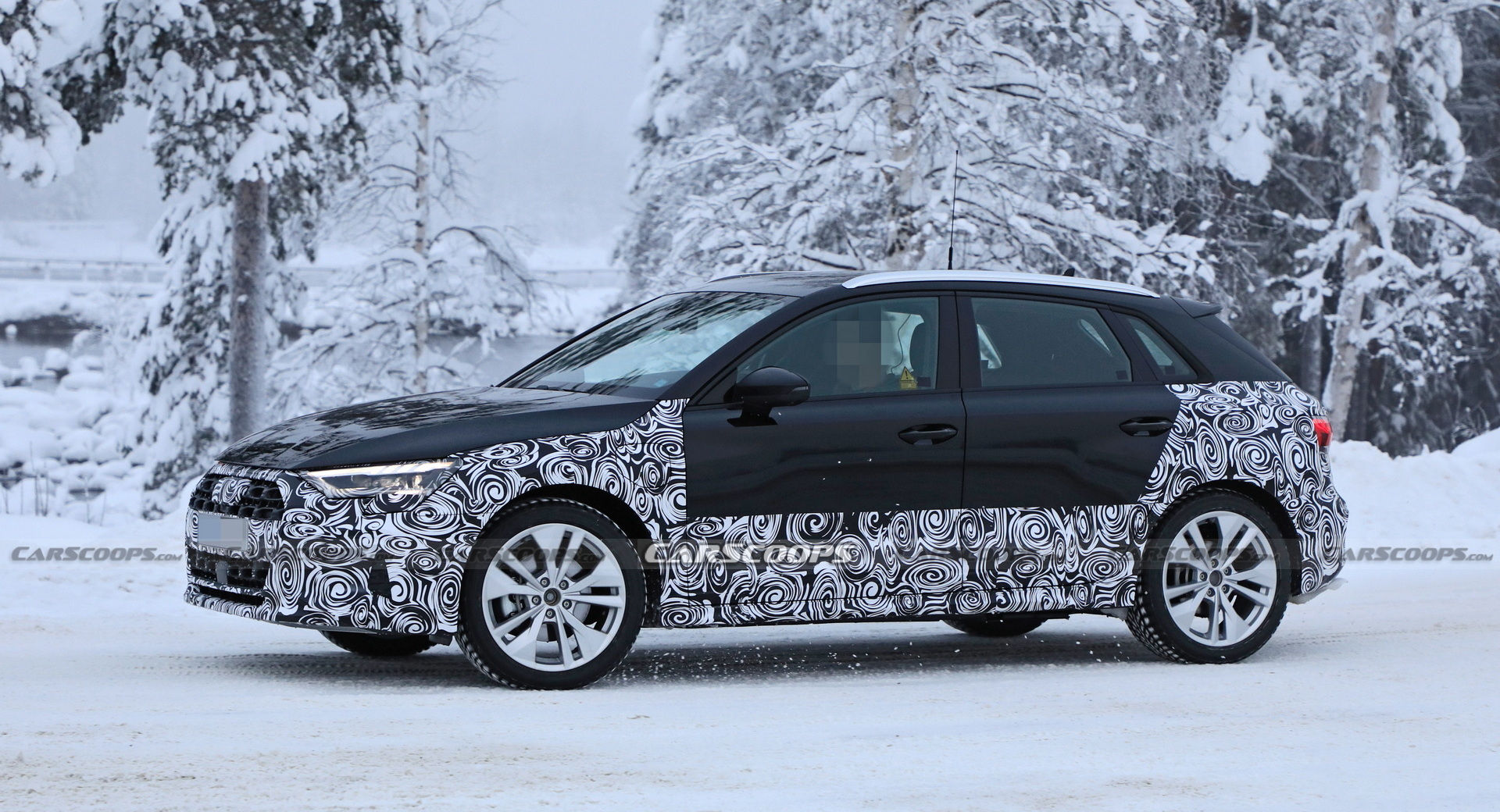 Audi A3 Allroad Spotted Testing In Appropriately Snowy Conditions