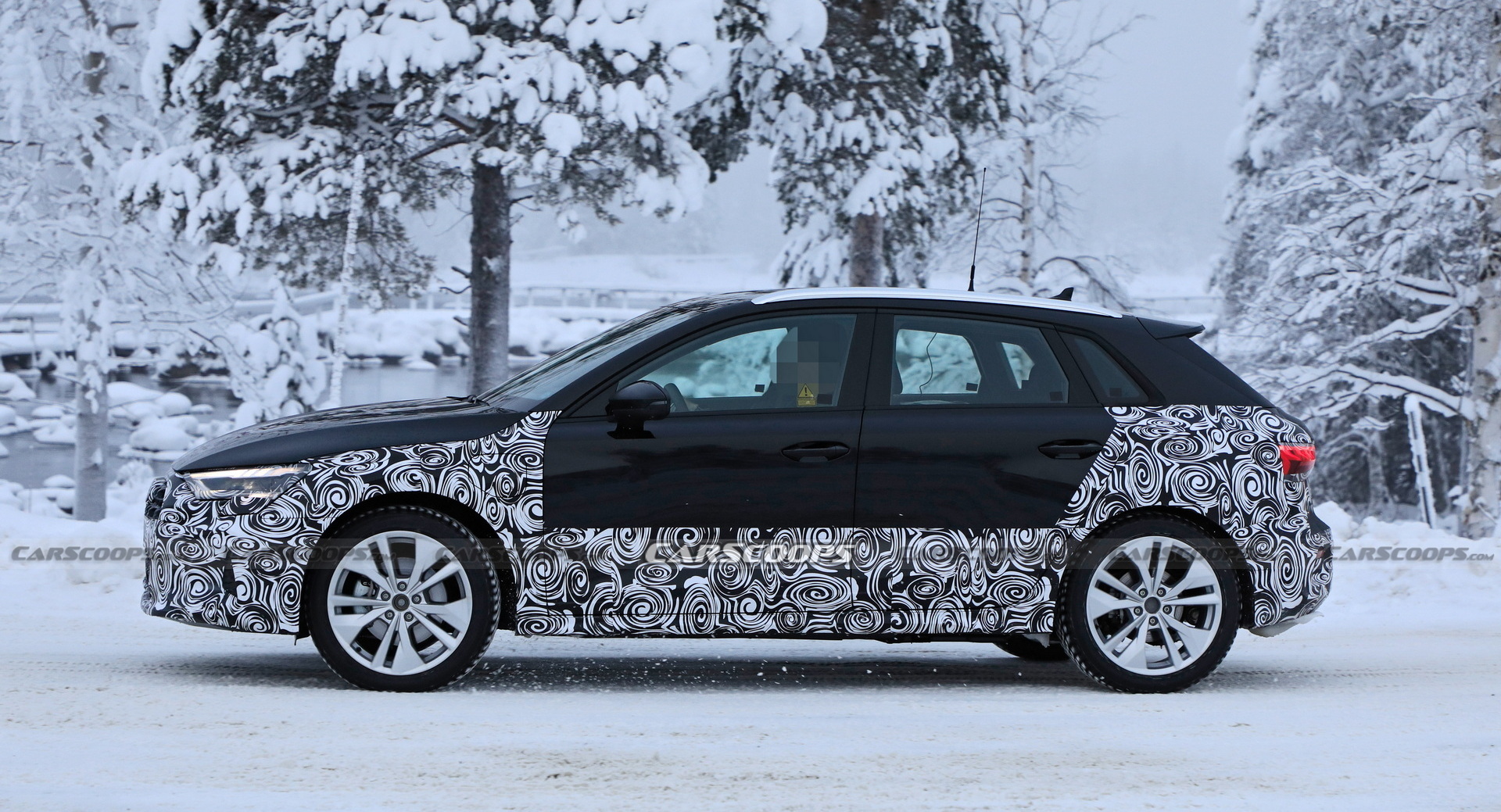 Audi A3 Allroad Spotted Testing In Appropriately Snowy Conditions