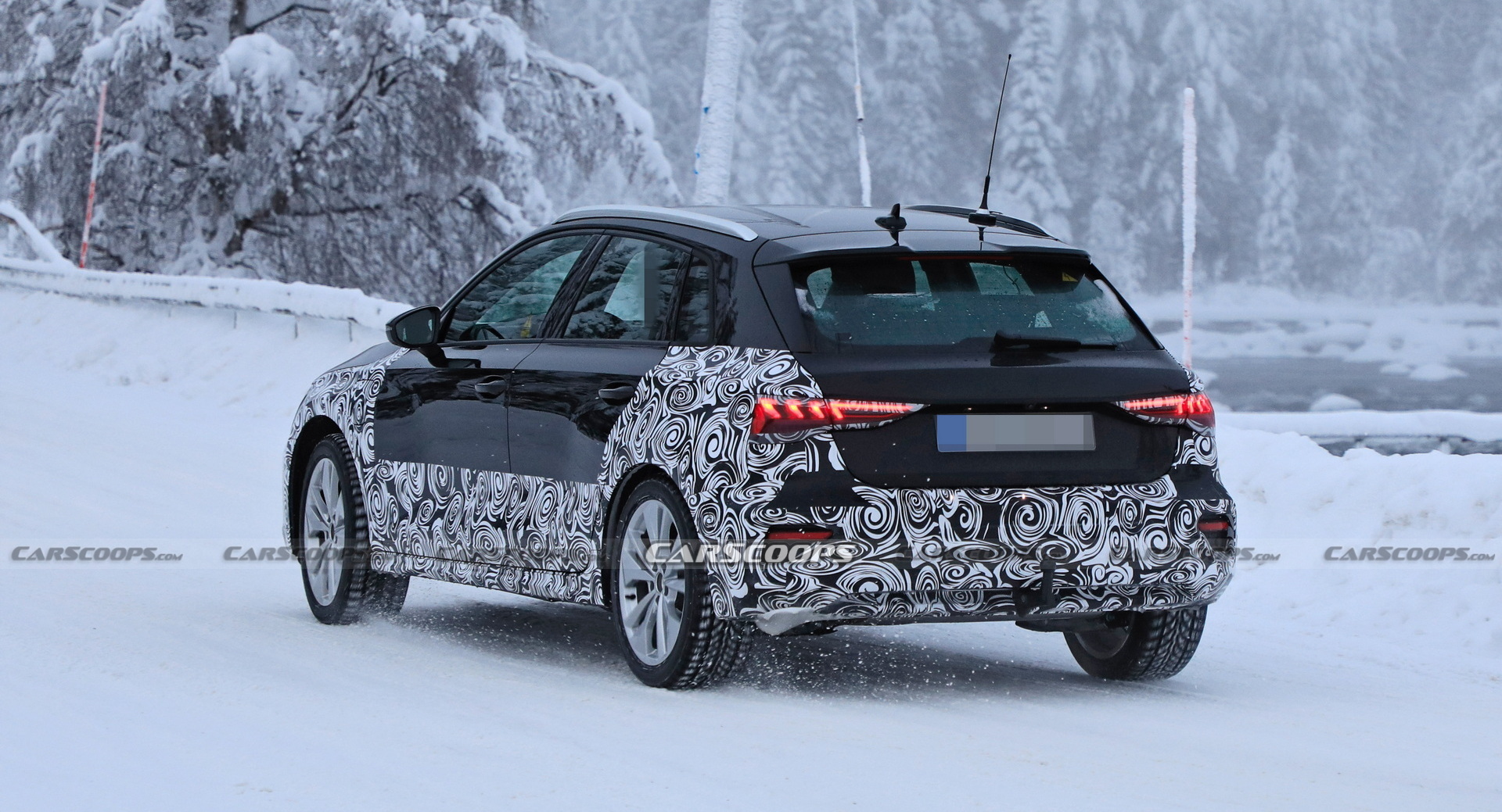 Audi A3 Allroad Spotted Testing In Appropriately Snowy Conditions